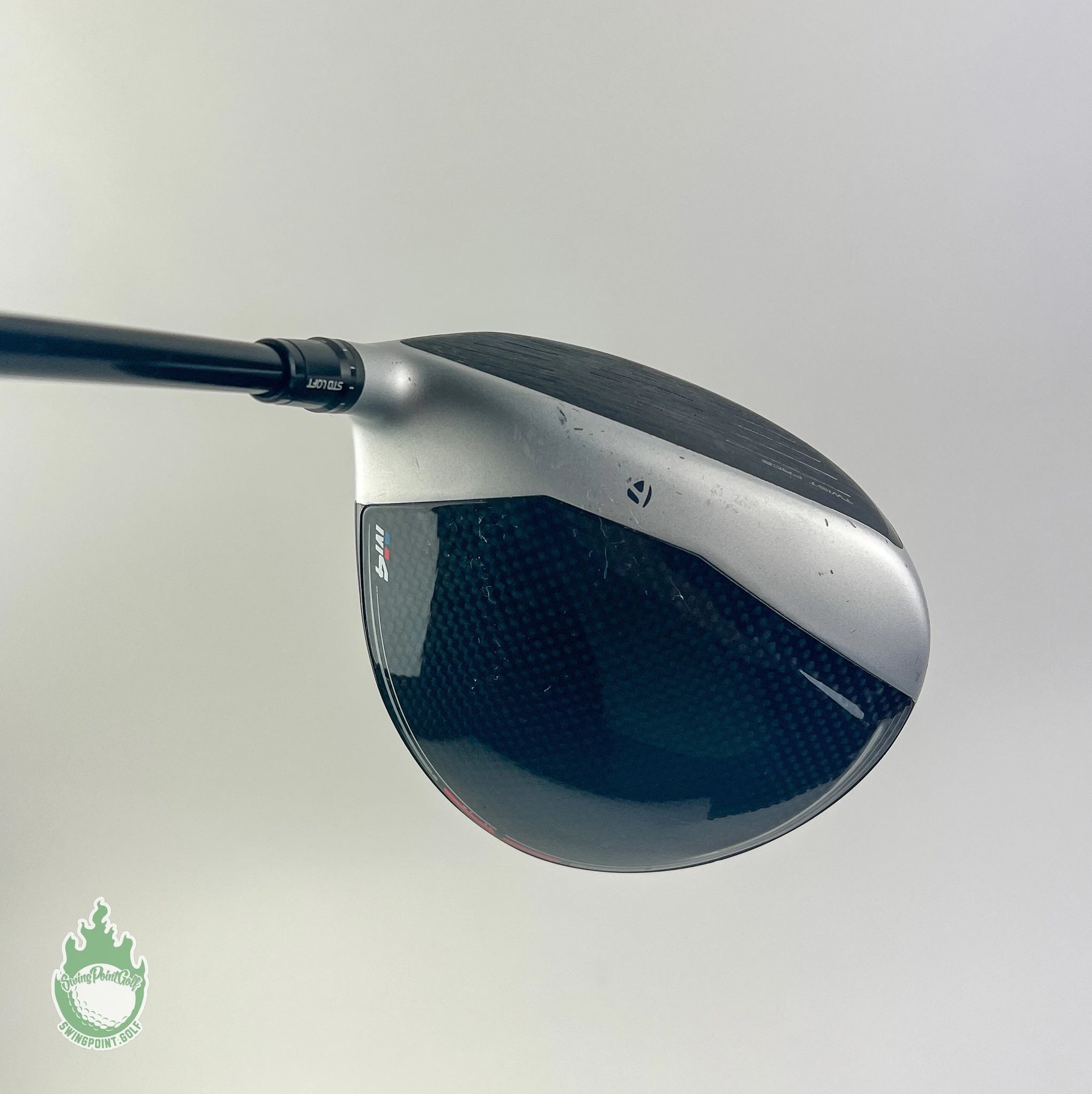 Used RH 2018 TaylorMade M4 Driver 10.5* ATMOS 5 Stiff Flex Graphite Golf Club - Image 6