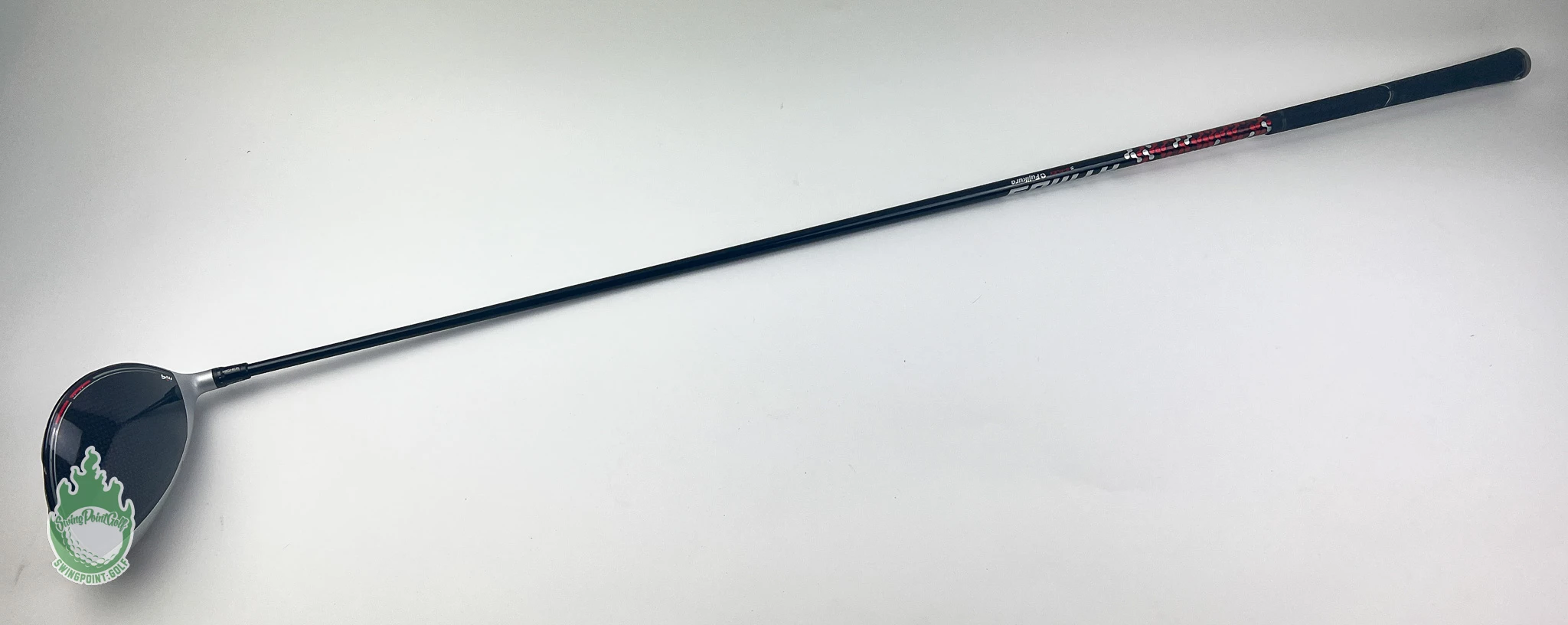 Used RH 2018 TaylorMade M4 Driver 10.5* ATMOS 5 Stiff Flex Graphite Golf Club - Image 3