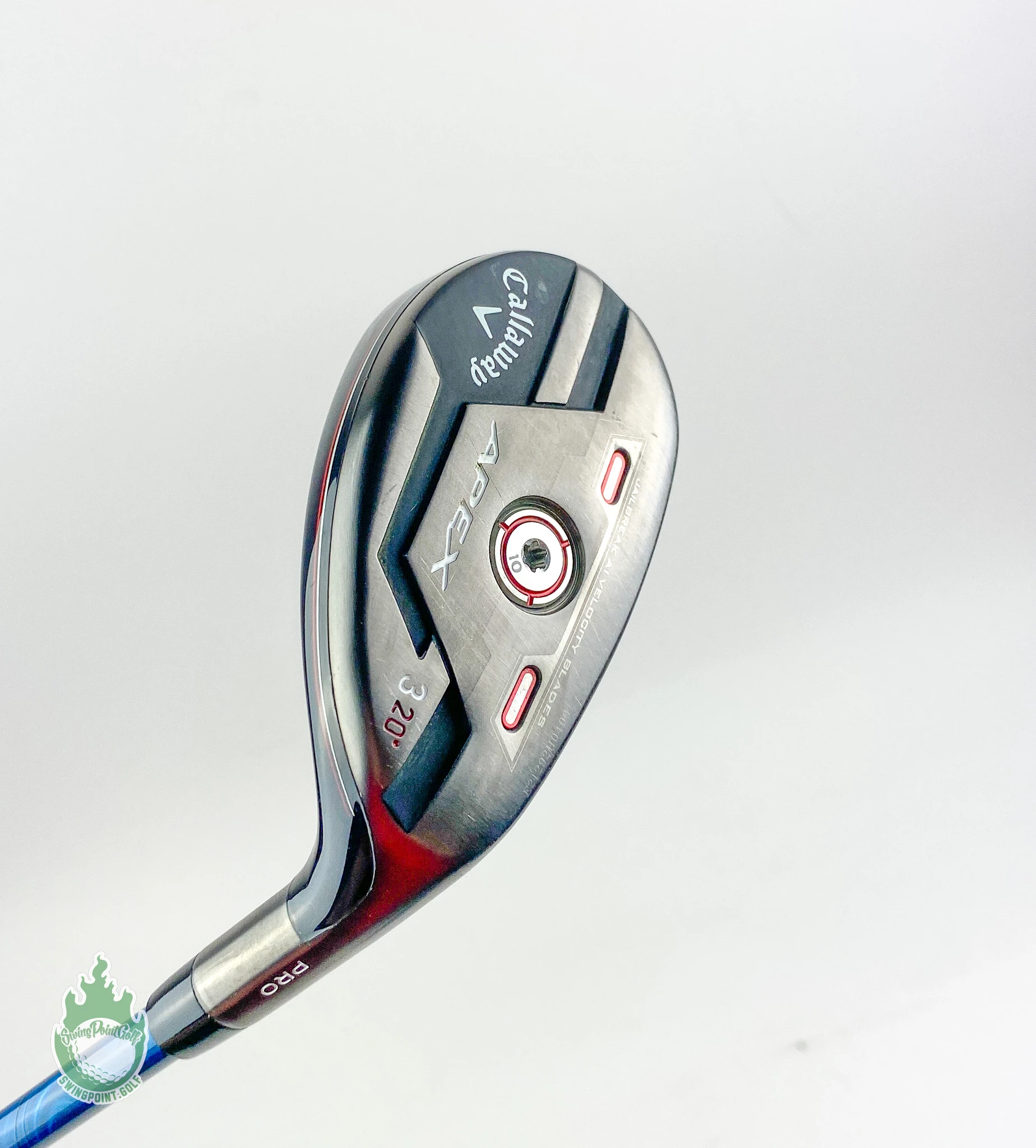 Used 2021 Callaway APEX Pro 3 Hybrid 20* Even Flow 85g Stiff Graphite Golf Club