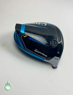 Tour Issued 2021 TaylorMade SIM 2 MAX Driver 10.5* HEAD ONLY Golf Club + Sign
