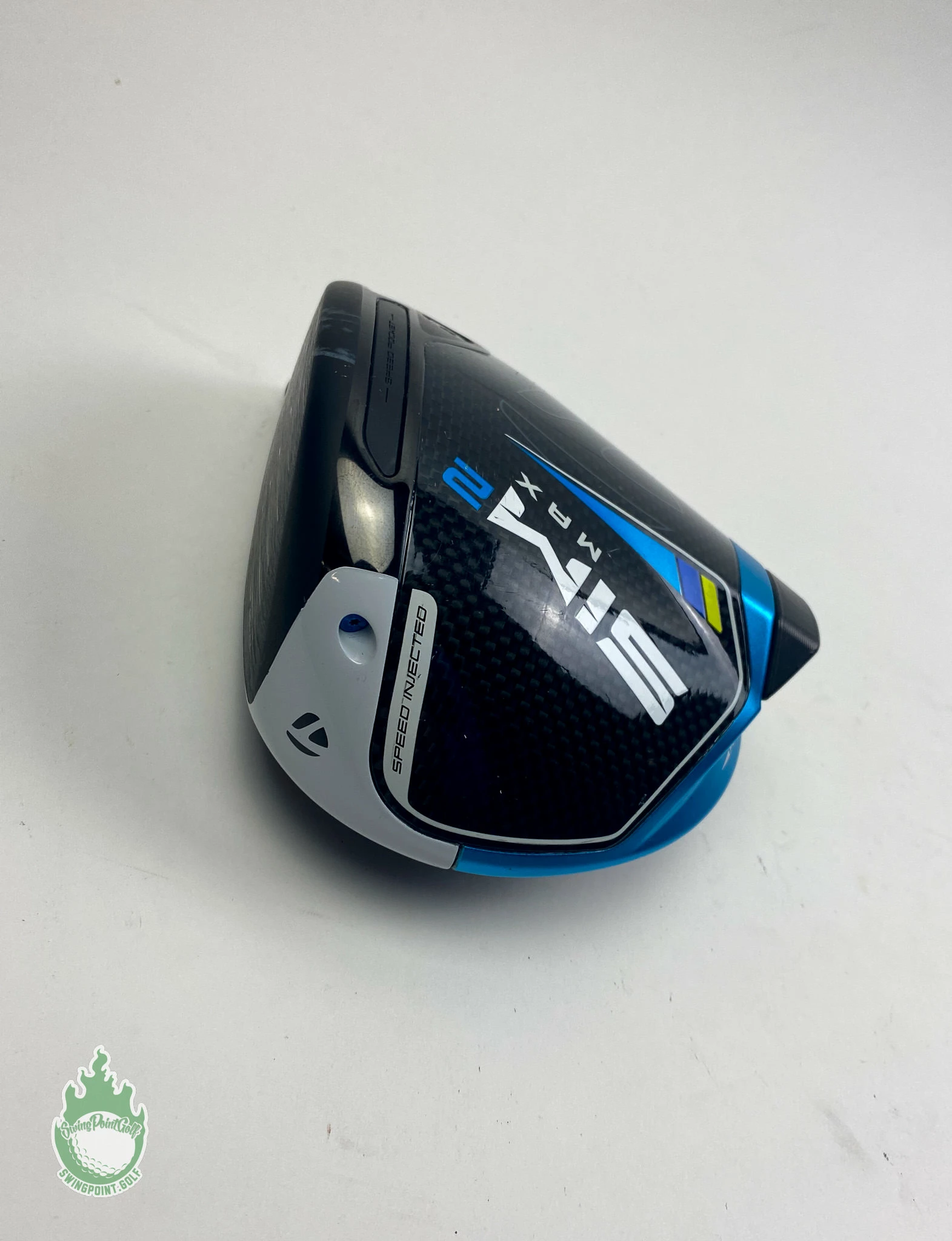 Tour Issued 2021 TaylorMade SIM 2 MAX Driver 10.5* HEAD ONLY Golf Club + Sign - Image 6