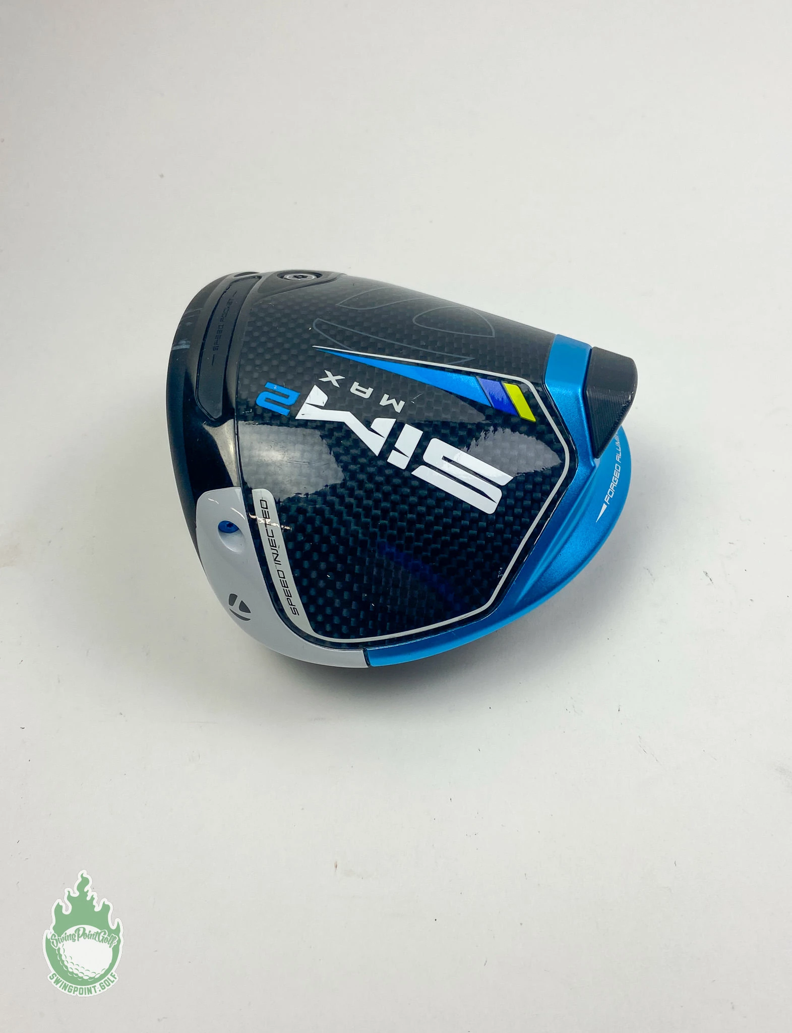 Tour Issued 2021 TaylorMade SIM 2 MAX Driver 10.5* HEAD ONLY Golf Club + Sign - Image 4