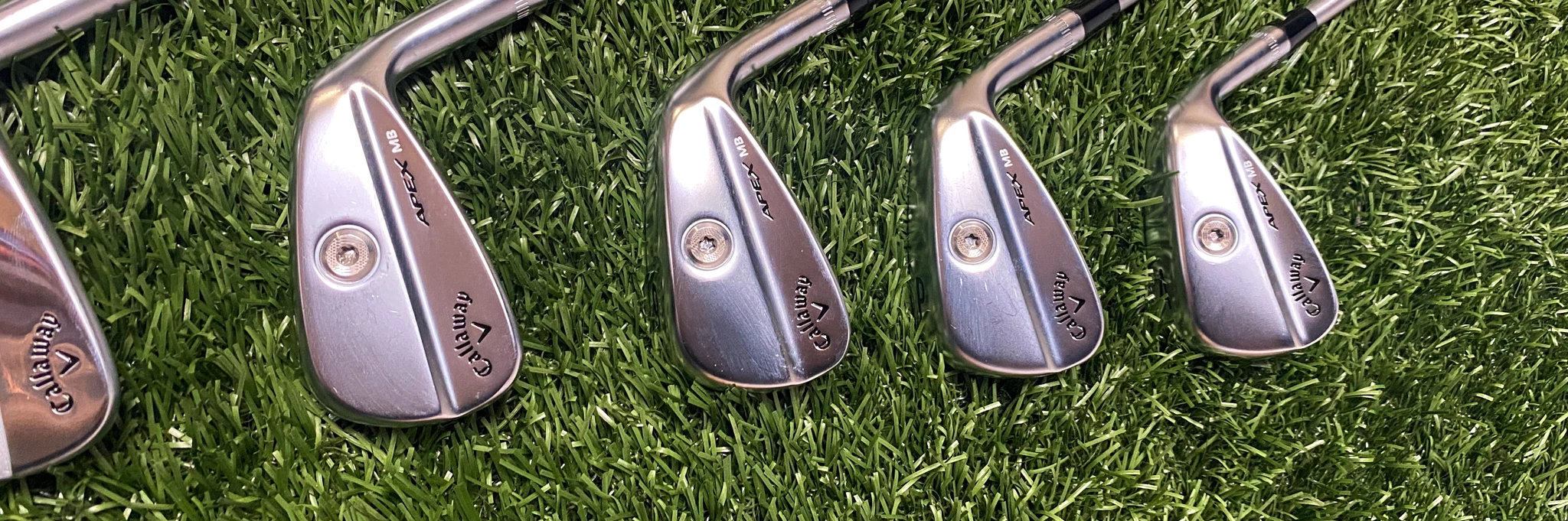 Callaway APEX MB/ Apex Pro Forged ’21 Irons 5-PW/AW 110g Stiff Steel Golf Set - Image 6