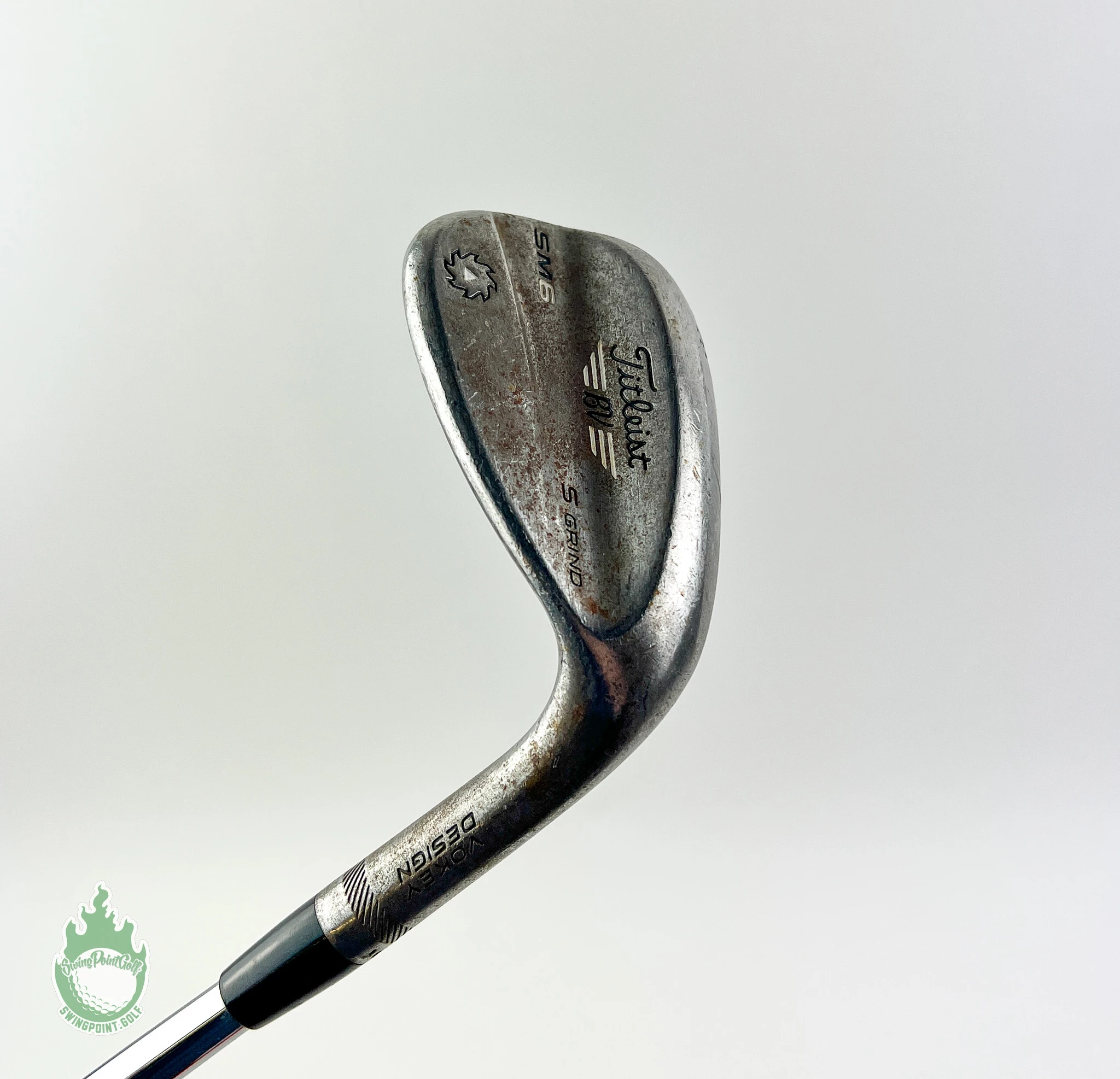 Used RH Tour Issued Titleist Vokey SM6 S Grind Wedge 58*-10 X-Stiff Steel Golf - Image 2