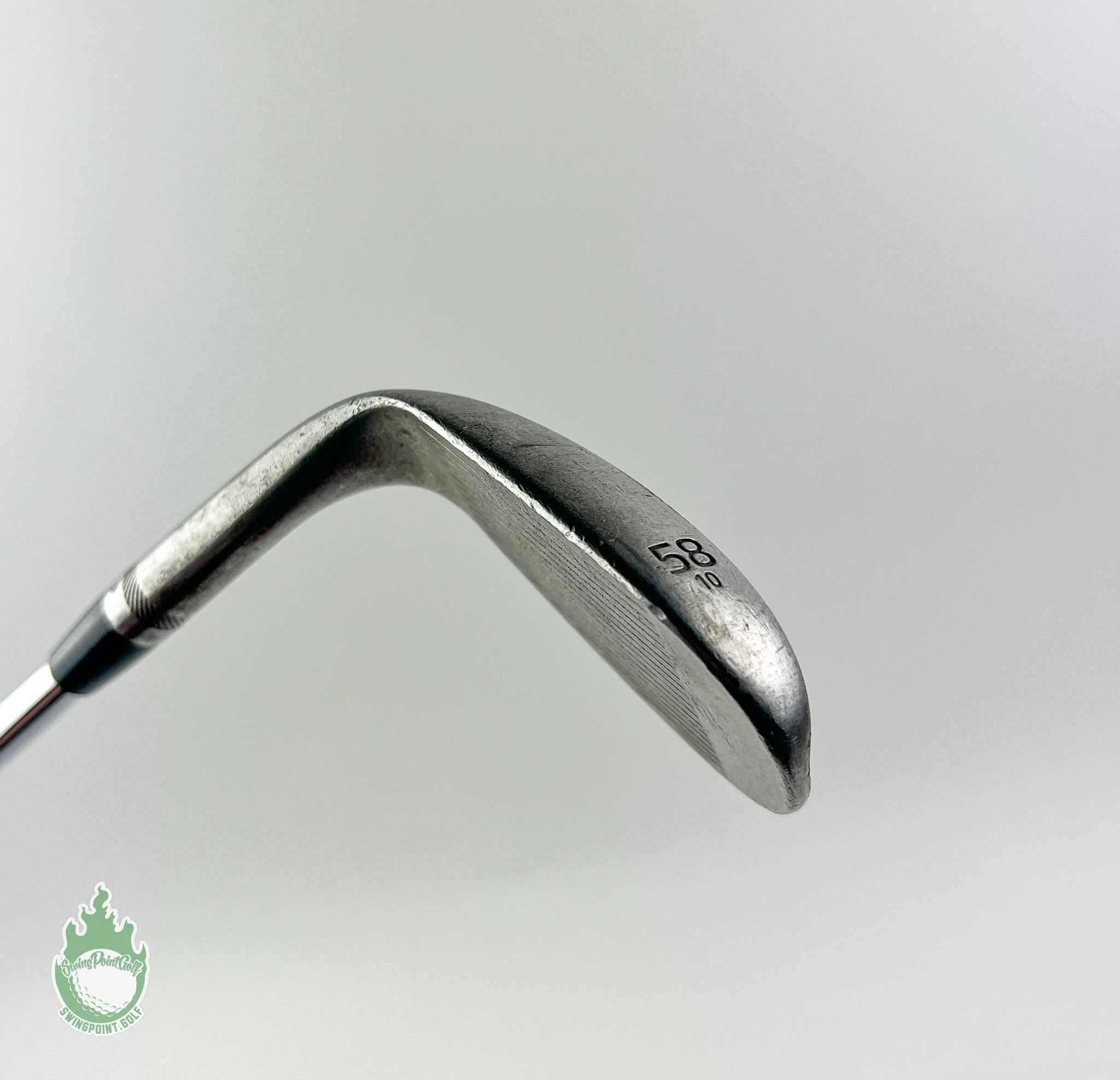Used RH Tour Issued Titleist Vokey SM6 S Grind Wedge 58*-10 X-Stiff Steel Golf - Image 9