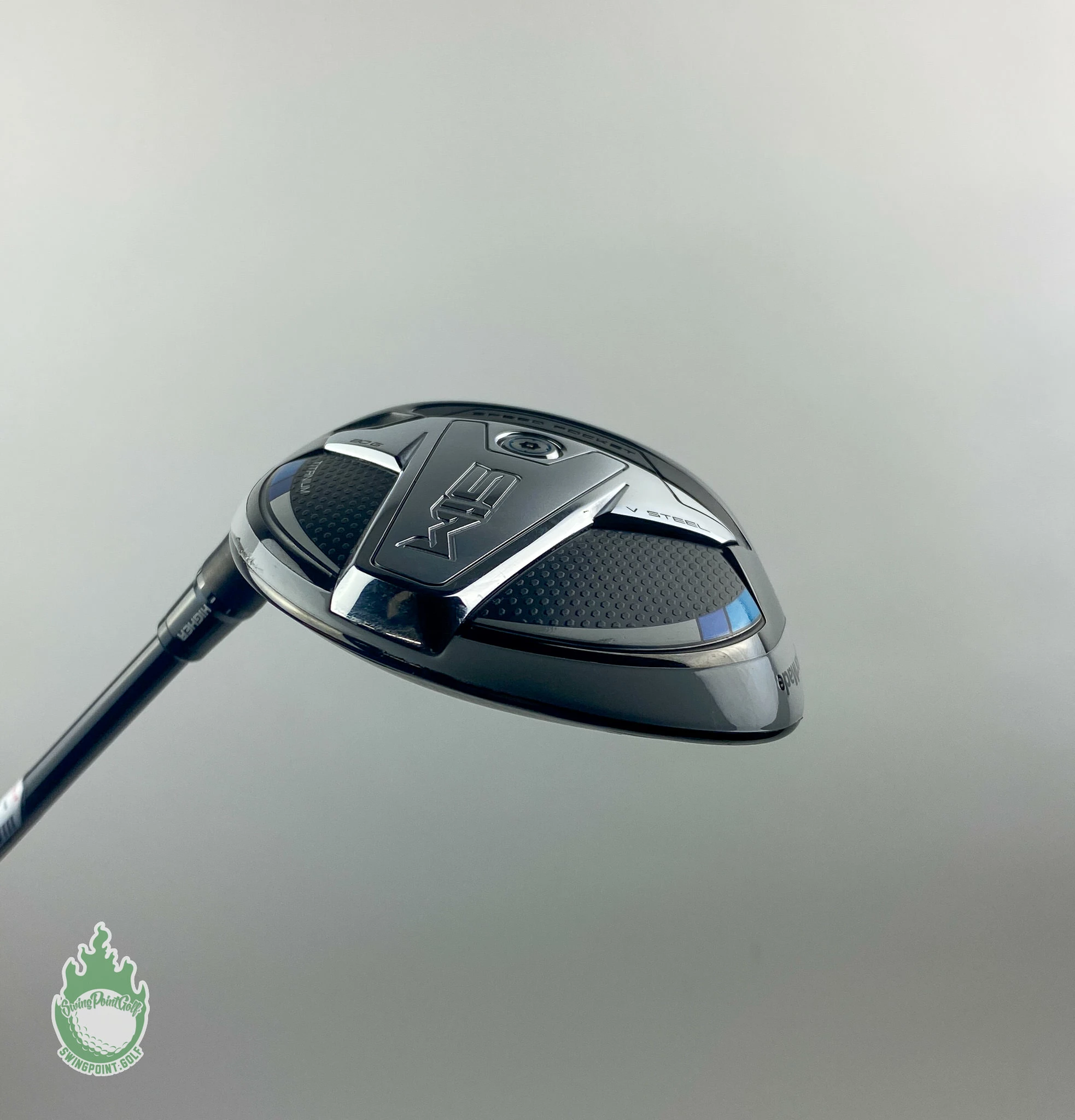 Used LH TaylorMade SIM Titanium 3 Wood 15* Limited 65g Regular Graphite Golf - Image 2