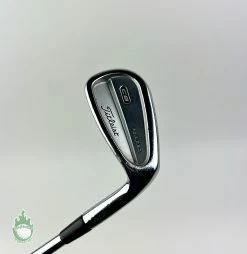Used Right Handed Titleist CB 710 Forged Pitching Wedge Stiff Flex Steel Golf