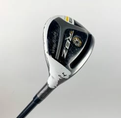 Used RH TaylorMade RBZ Stage 2 4 Hybrid 22* 65g Senior Flex Graphite Golf Club