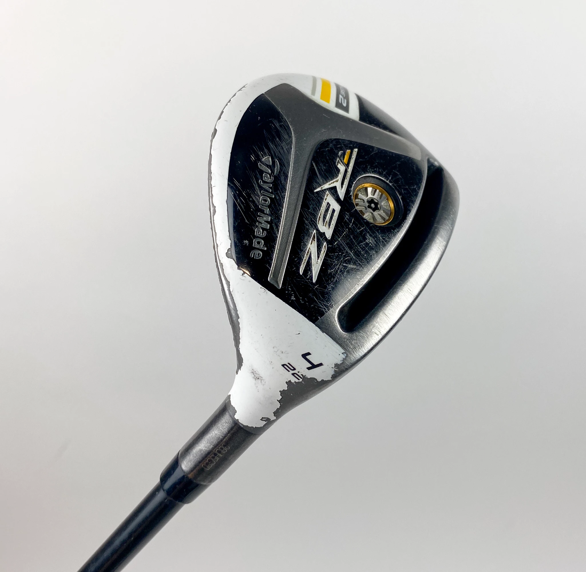 Used RH TaylorMade RBZ Stage 2 4 Hybrid 22* 65g Senior Flex Graphite Golf Club