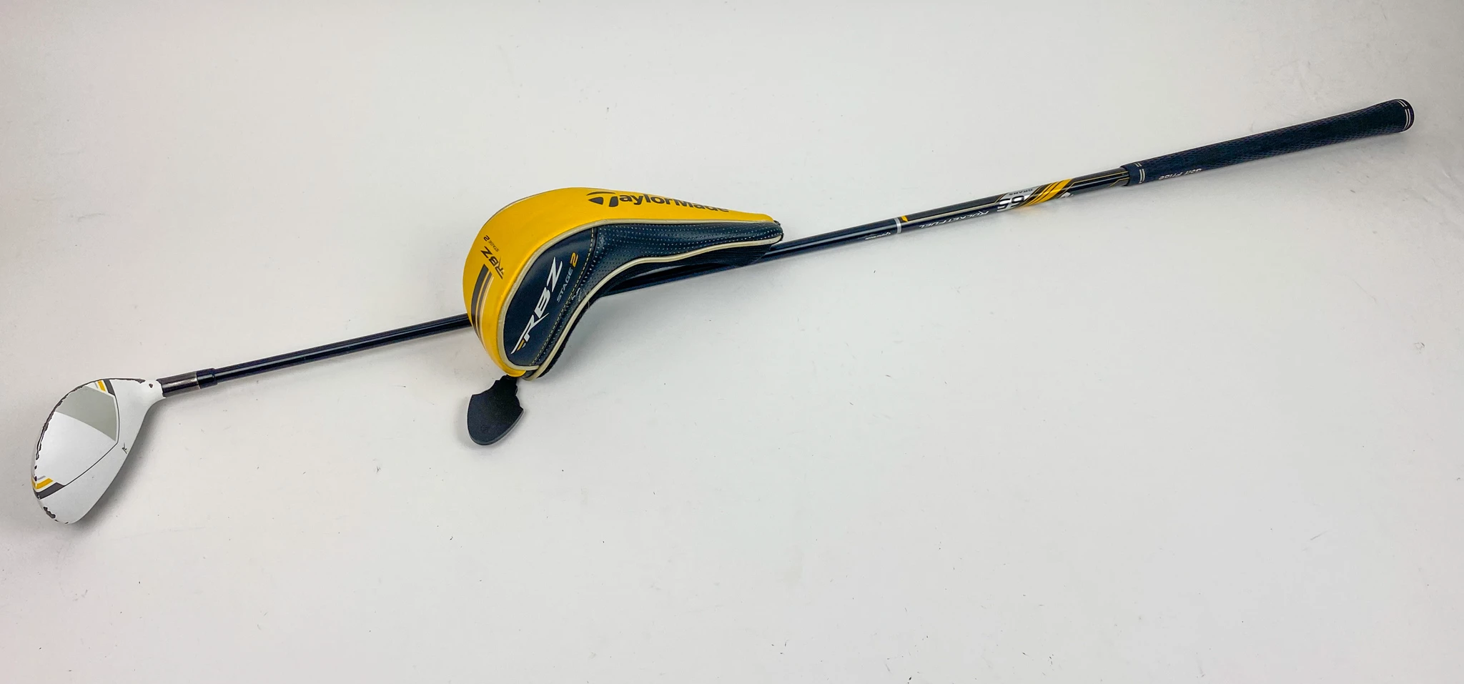 Used RH TaylorMade RBZ Stage 2 4 Hybrid 22* 65g Senior Flex Graphite Golf Club - Image 11