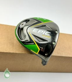 Used Right Handed Callaway EPIC Flash Driver 9* Head Only Golf Club
