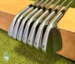 RH Ping Blue Dot Blueprint Forged Irons 4-PW TI X100 X-Stiff Steel Golf Set