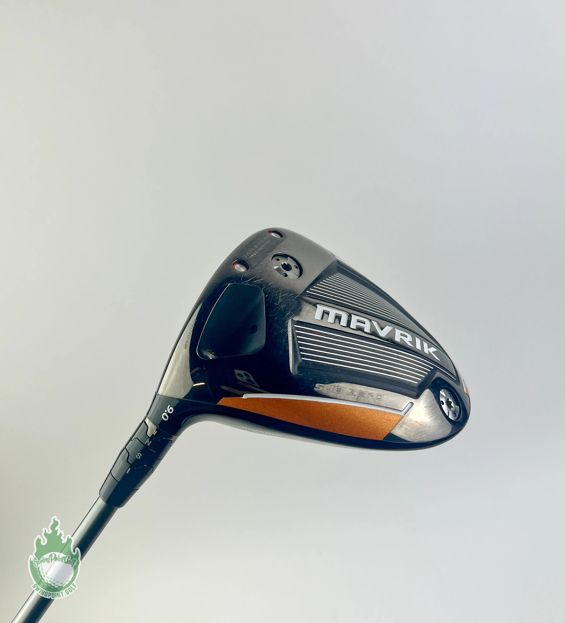 Used LH Callaway Mavrik Sub Zero Driver 9* Matrix 60g Regular Graphite Golf