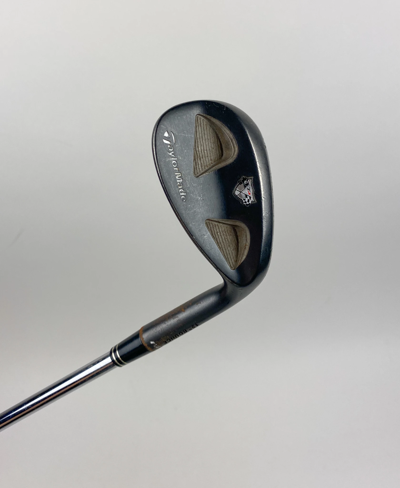 RH TaylorMade RAC TP Black Wedge 56*-12* Bounce Wedge Steel Golf Club