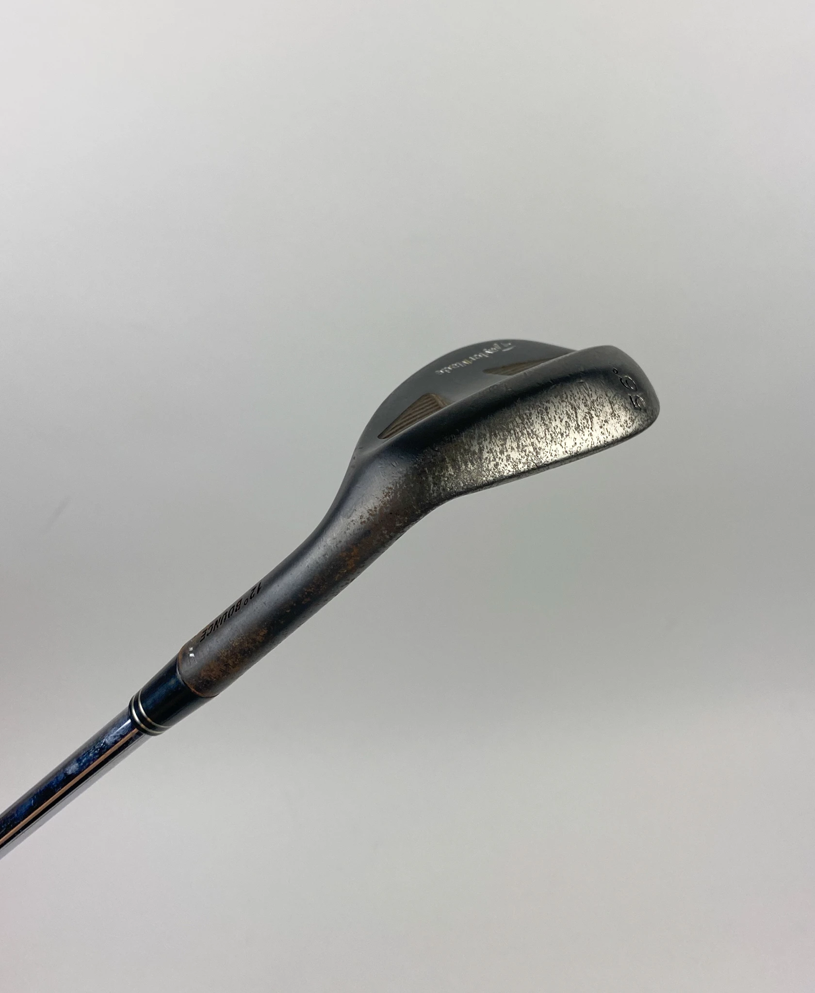 RH TaylorMade RAC TP Black Wedge 56*-12* Bounce Wedge Steel Golf Club - Image 5