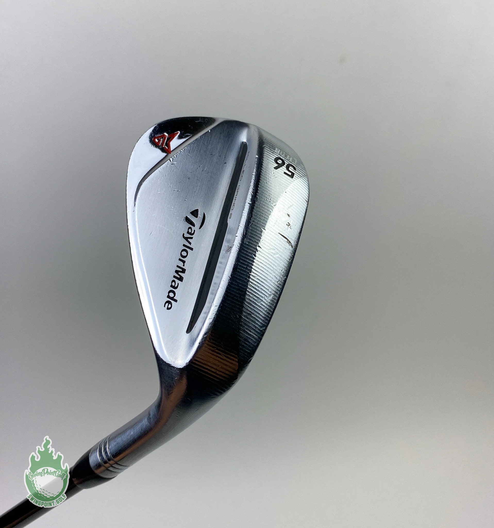TaylorMade Milled Grind 2 Chrome LB Wedge 56*-8 Regular Flex Graphite Golf Club - Image 2