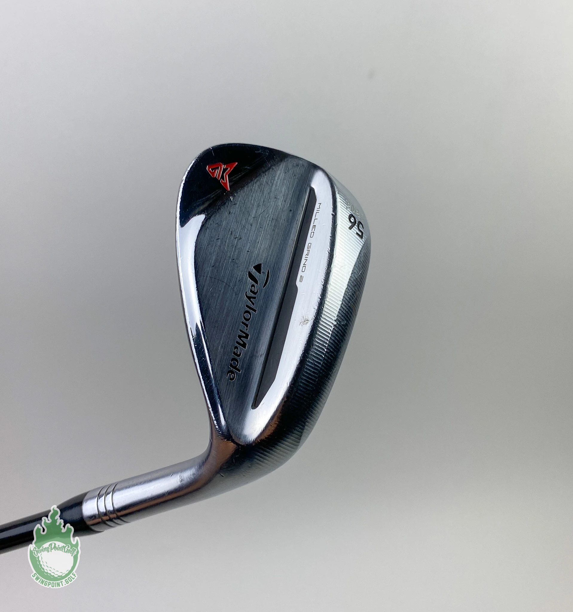 TaylorMade Milled Grind 2 Chrome LB Wedge 56*-8 Regular Flex Graphite Golf Club - Image 3