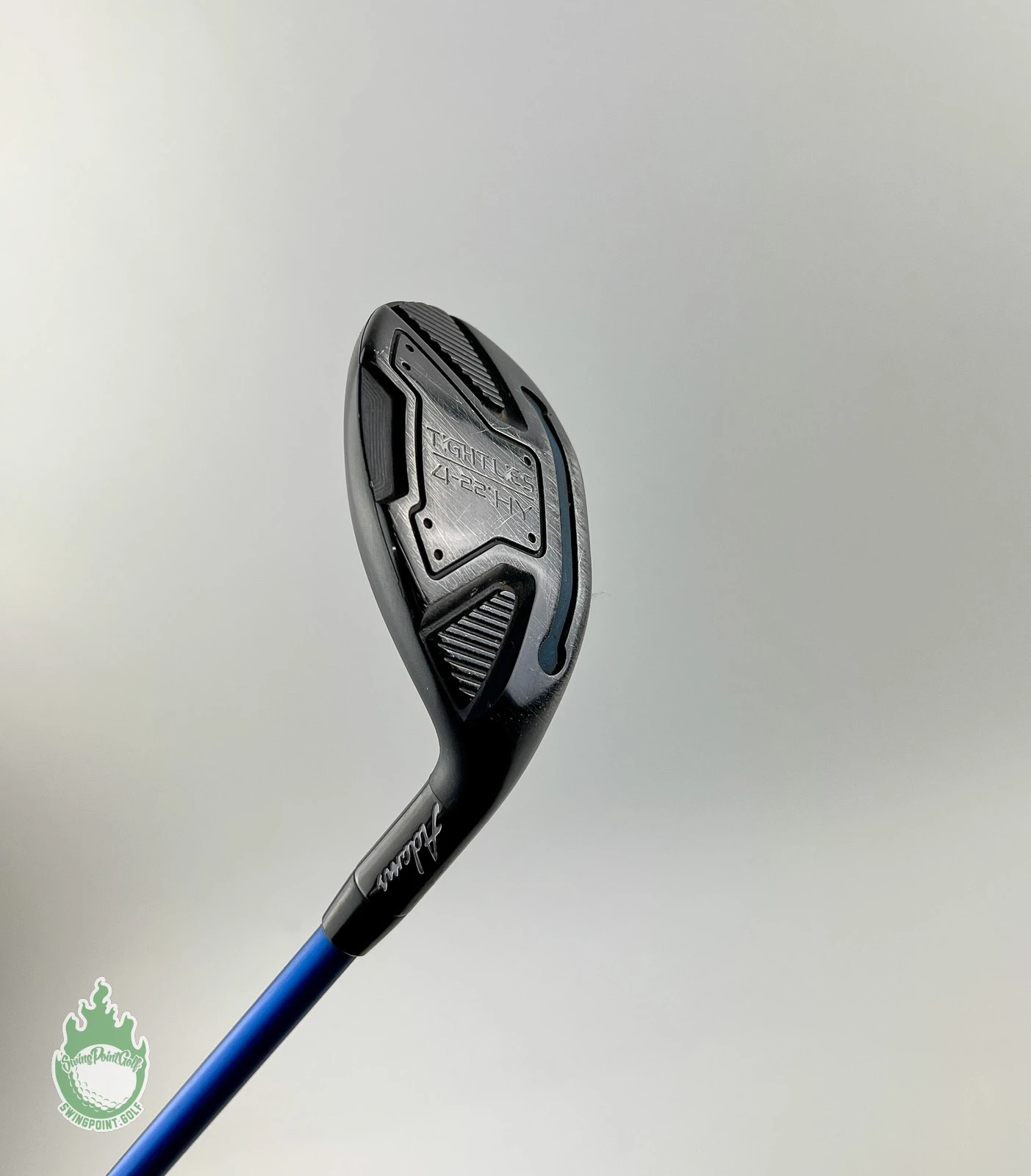 Adams Golf Used Right Handed Adams Idea Tight Lies 22* 4 Hybrid Regular Graphite Golf Club - Image 2