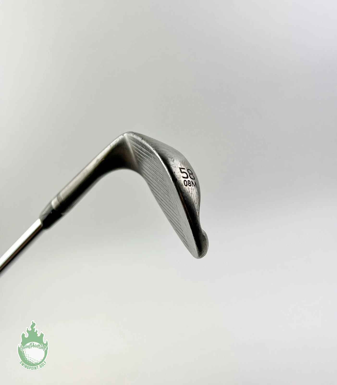 Used RH Titleist Vokey SM7 M Grind Jet Black Wedge 58*-08 S300 Stiff Steel Golf - Image 9