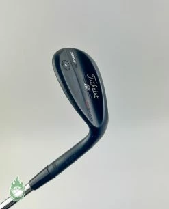 Used Titleist Vokey SM6 M Grind Steel Jet Black Wedge 60*-08 Wedge Flex Steel