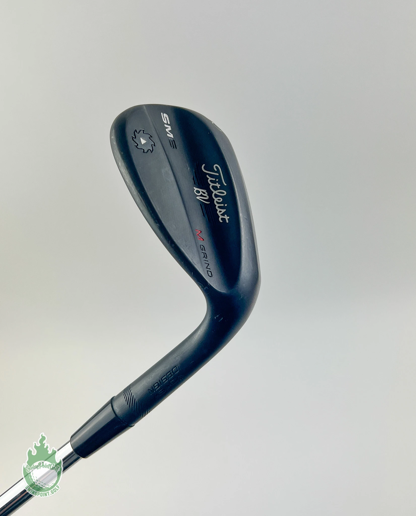 Used Titleist Vokey SM6 M Grind Steel Jet Black Wedge 60*-08 Wedge Flex Steel - Image 2