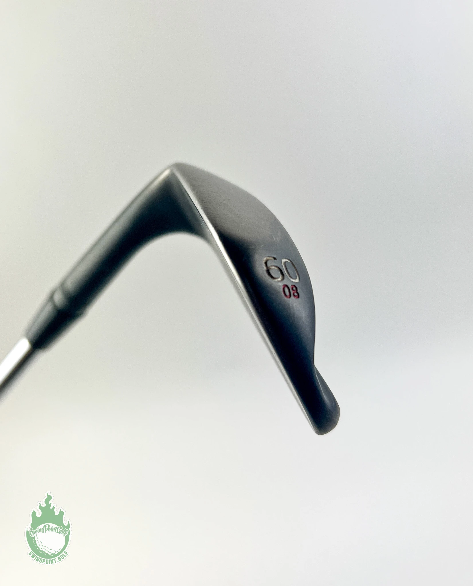 Used Titleist Vokey SM6 M Grind Steel Jet Black Wedge 60*-08 Wedge Flex Steel - Image 9