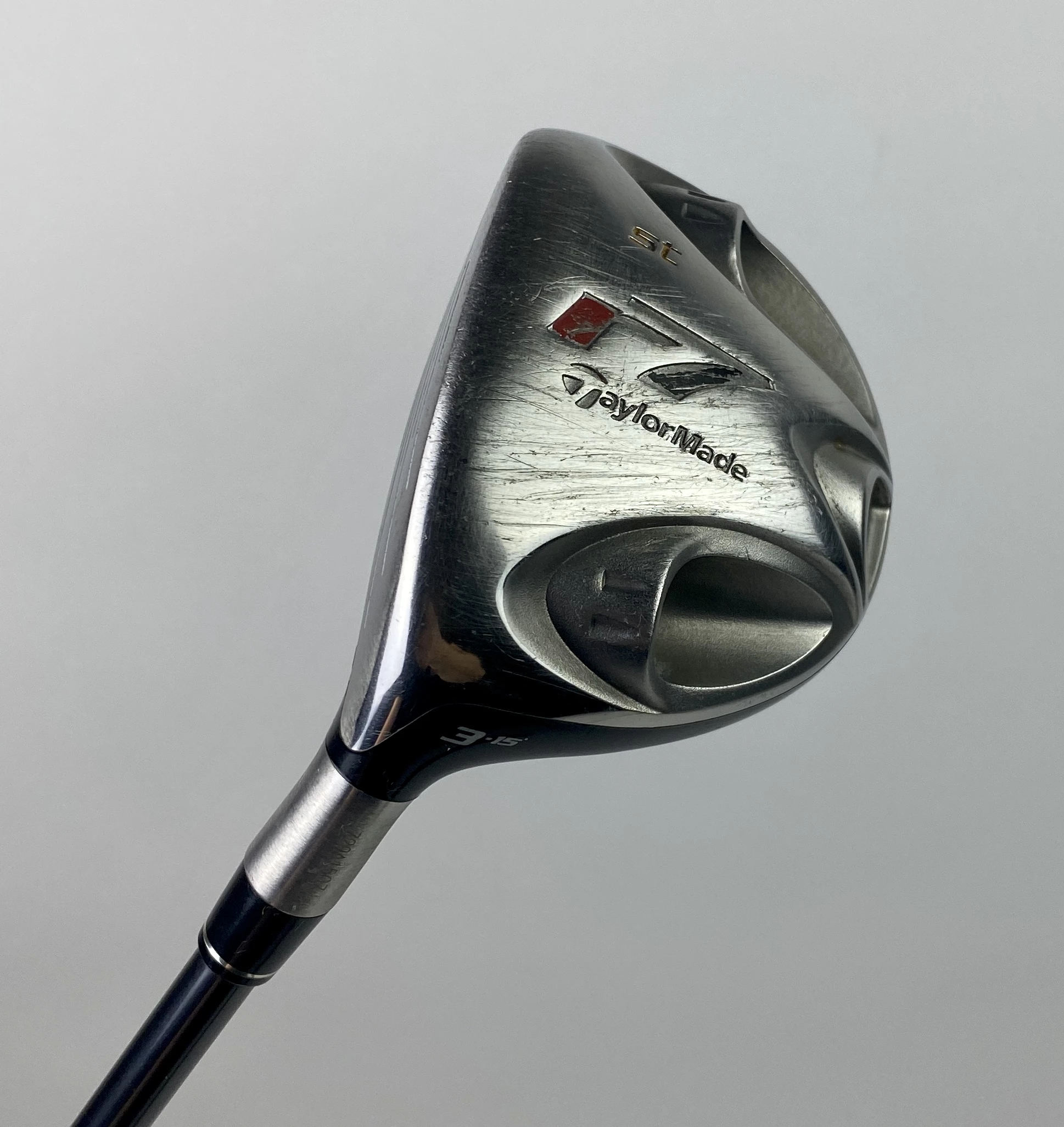 LEFT Hand TaylorMade R7 Fairway 3 Wood 15* REAX 70g Regular Graphite Golf Club