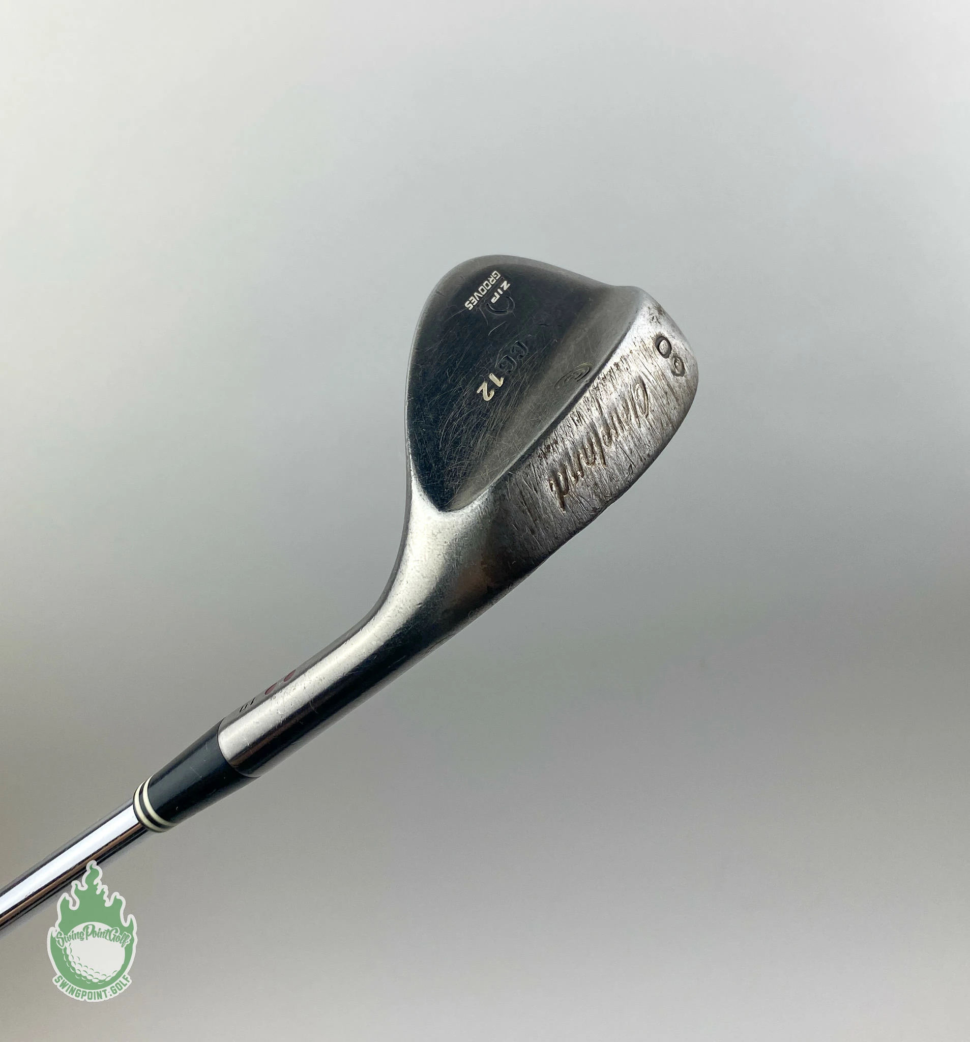 RH Cleveland CG12 Zip Grooves 2 Dot Wedge 60*-10 Wedge Flex Steel Golf Club