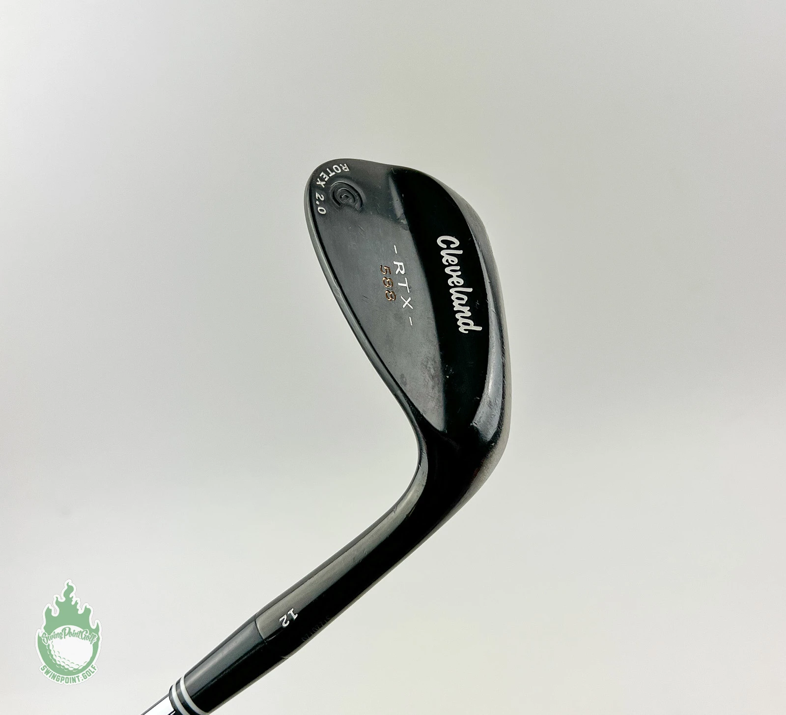 Used RH Cleveland RTX 588 Rotex 2.0 Wedge 56*-12* Wedge Flex Steel Golf Club - Image 2