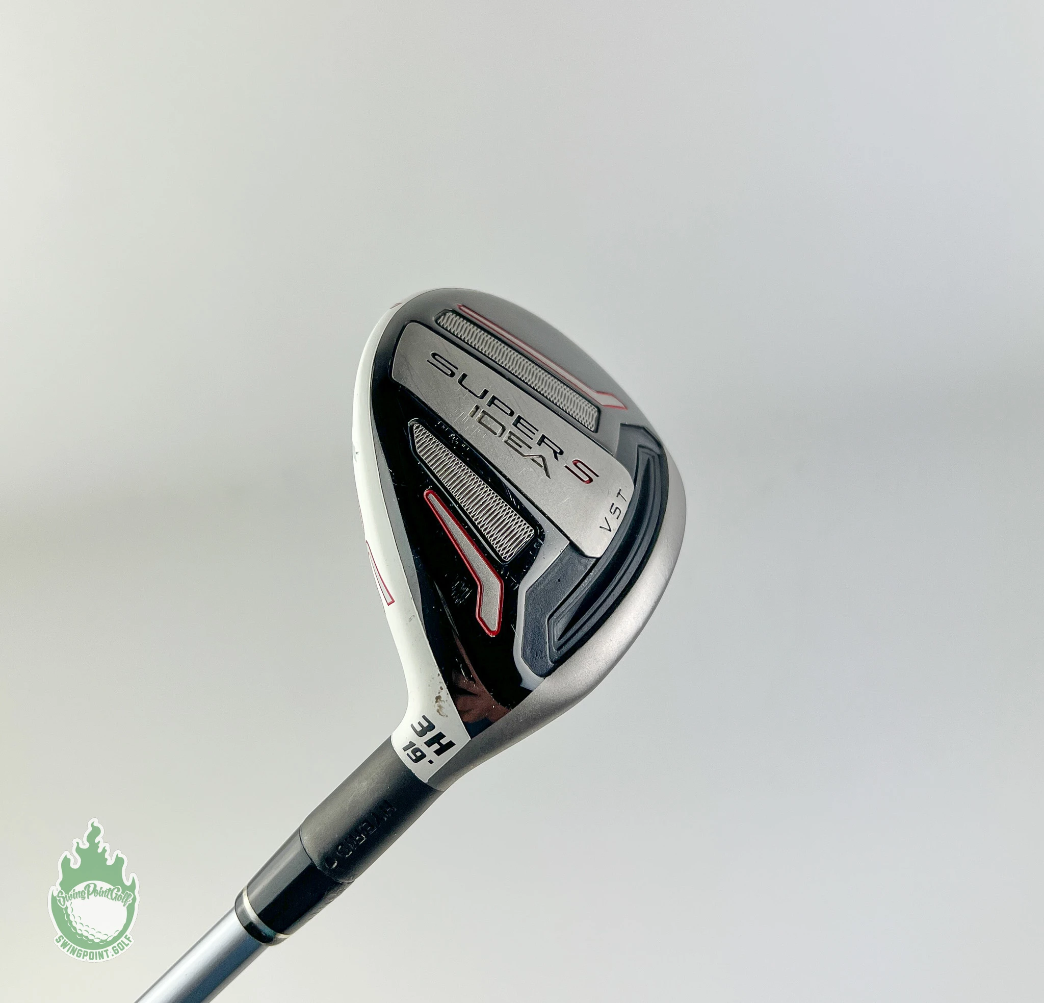 Adams Golf Used RH Adams IDEA Super S 3 Hybrid 19* Matrix Kujoh Senior Graphite Golf Club