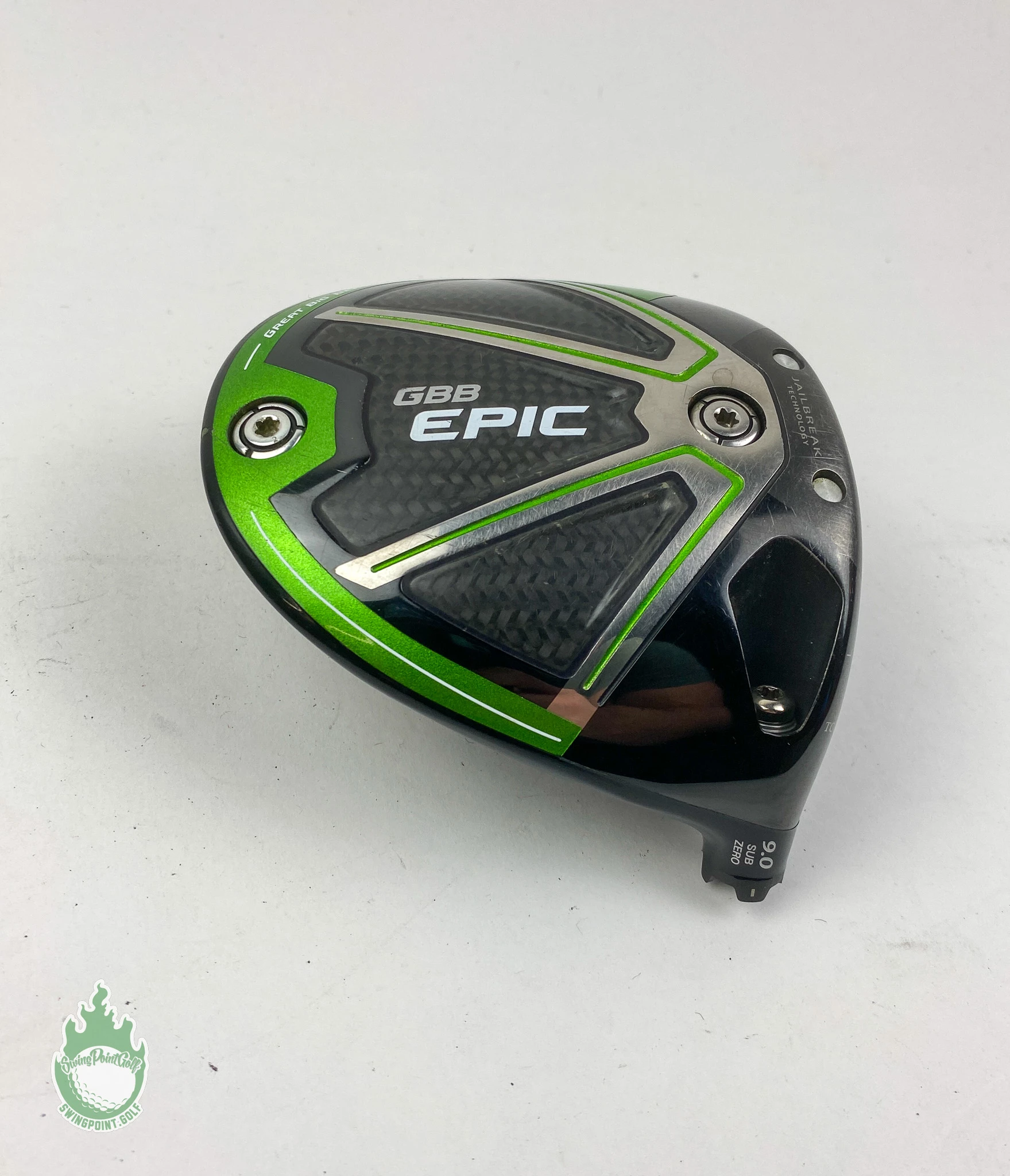 Tour Issued TC Low Spin Callaway GBB EPIC Sub Zero Driver 9* HEAD ONLY Golf