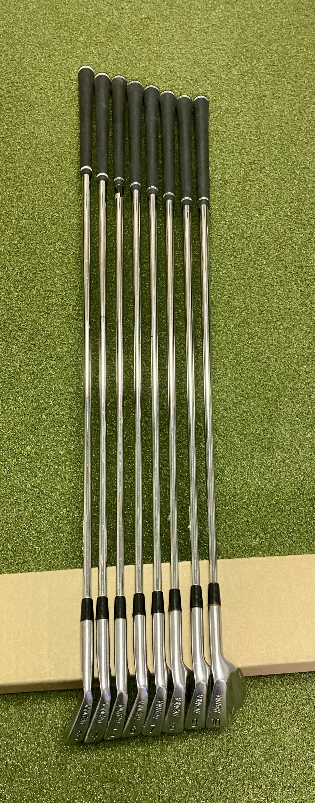 Used Honma PP-717 Tour Model 3-10 Iron Precision Rifle Regular Steel Golf Set - Image 4