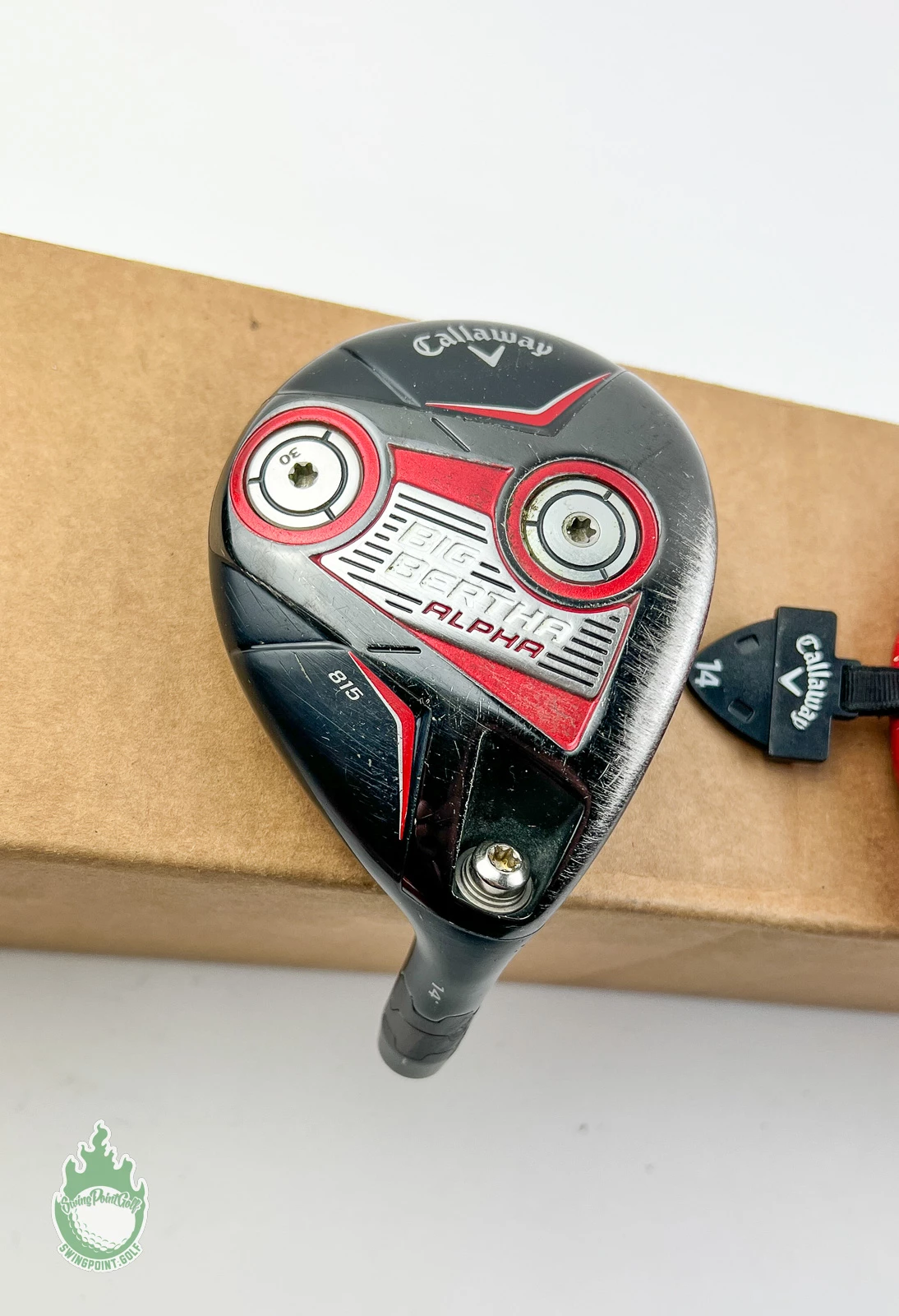 Used Right Handed Callaway Big Bertha Alpha 815 3 Wood 14* HEAD ONLY Golf Club - Image 12