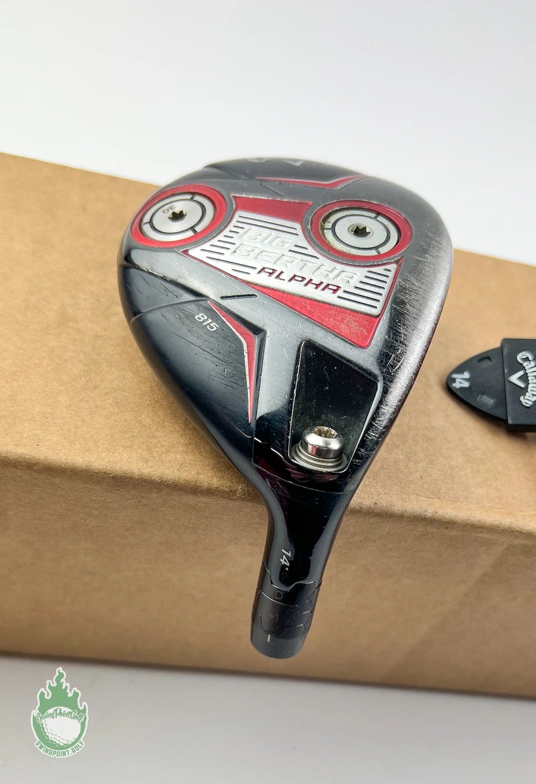 Used Right Handed Callaway Big Bertha Alpha 815 3 Wood 14* HEAD ONLY Golf Club - Image 11