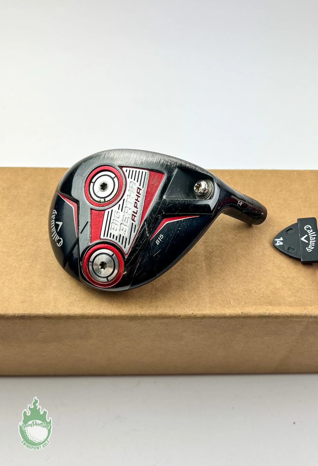 Used Right Handed Callaway Big Bertha Alpha 815 3 Wood 14* HEAD ONLY Golf Club - Image 10