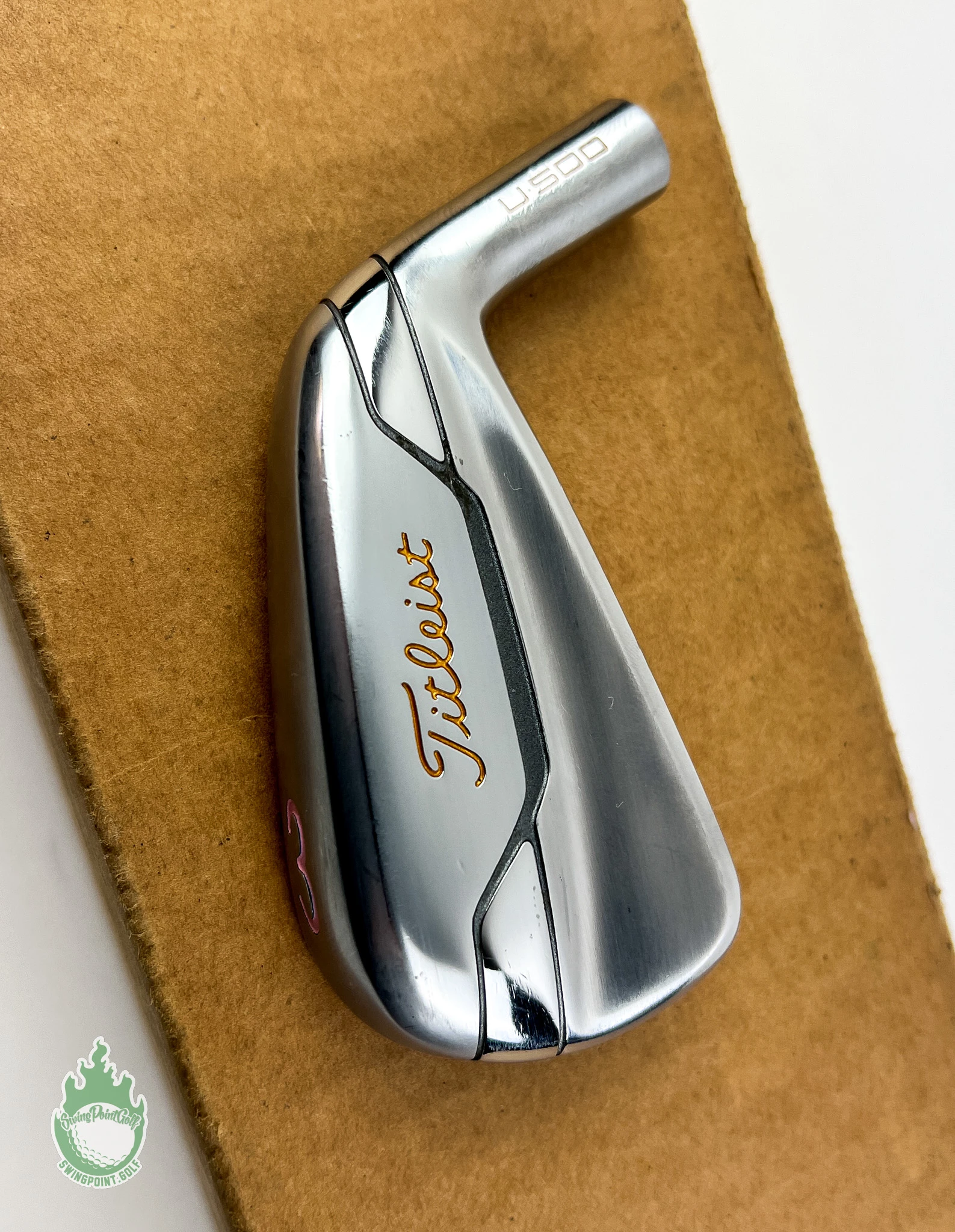 Used Right Handed Titleist U-500 3 Driving Iron HEAD ONLY Golf Club - Image 11