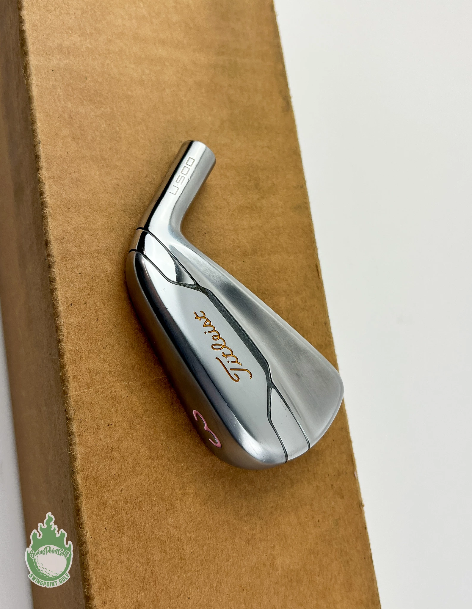Used Right Handed Titleist U-500 3 Driving Iron HEAD ONLY Golf Club - Image 3