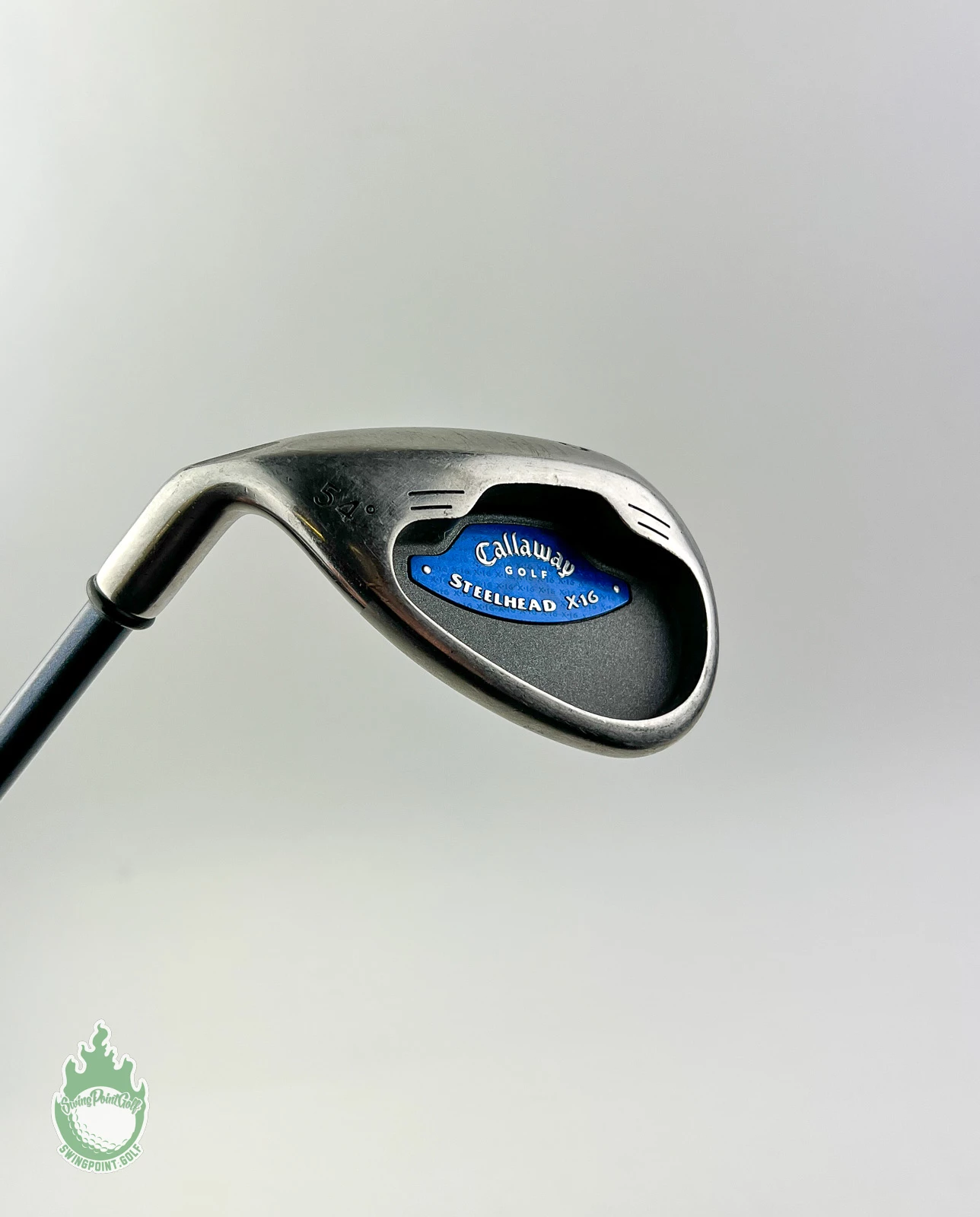 Used LEFT HAND Callaway Steelhead X-16 54* Sand Wedge Senior Graphite Golf Club