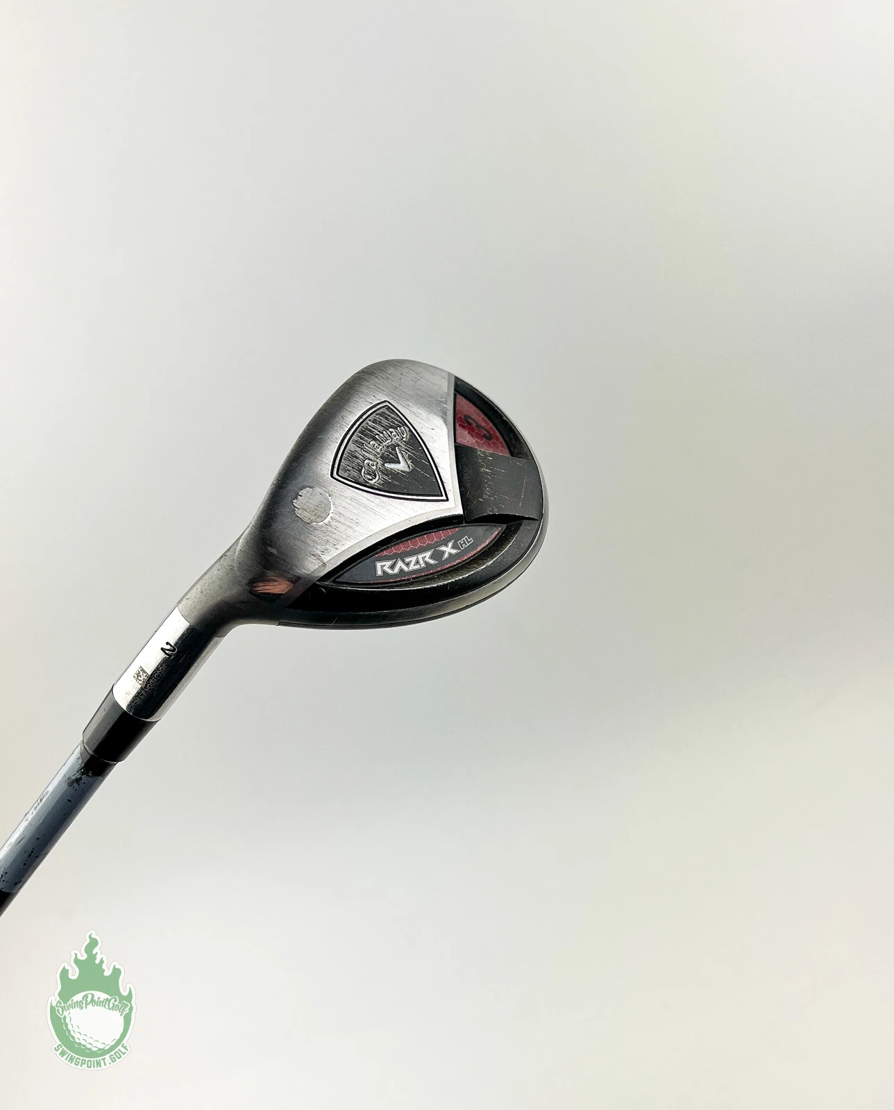 Used LEFT HAND Callaway Razr X HL 21* 3 Hybrid Regular Flex Graphite Golf Club