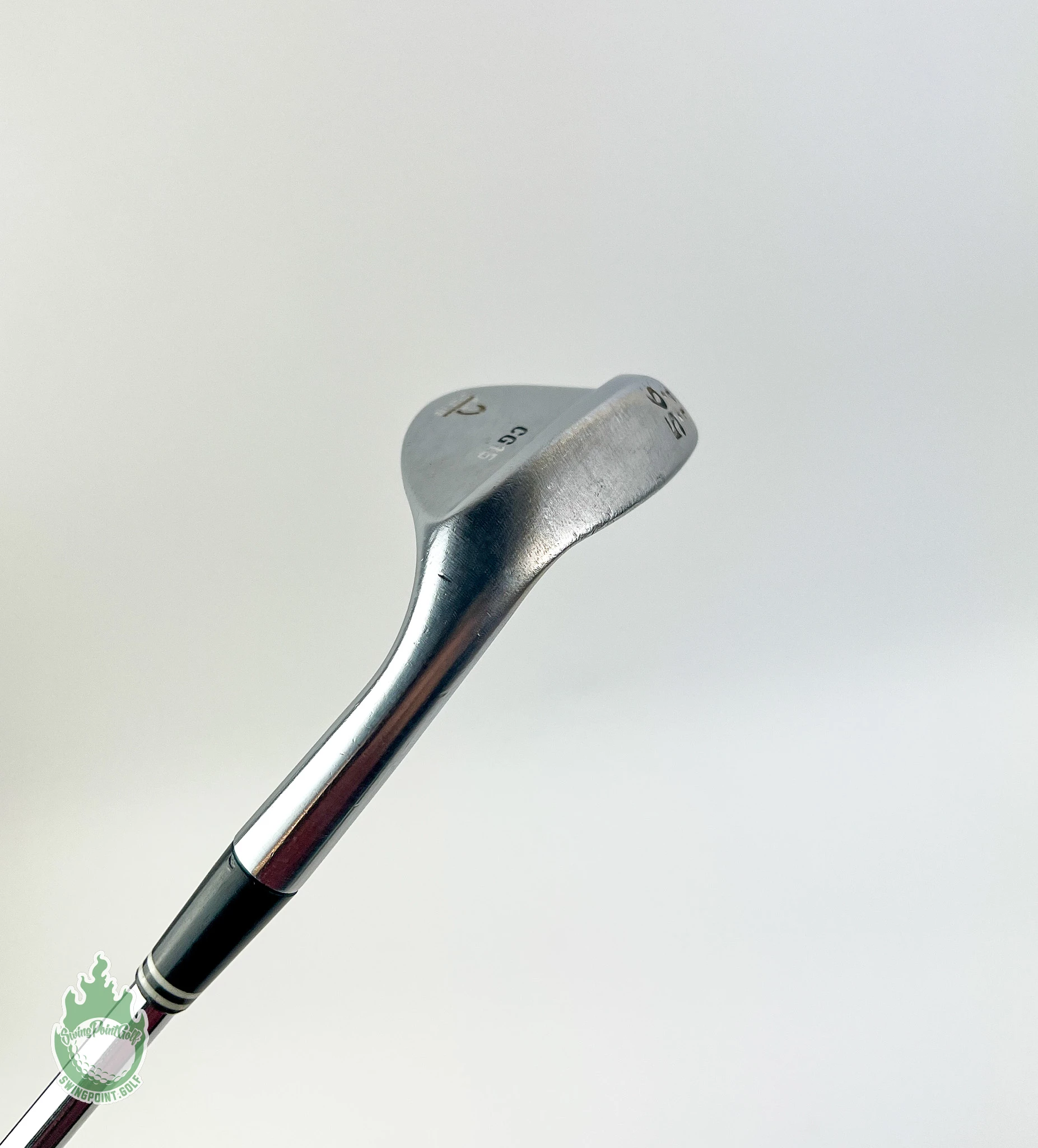 Cleveland CG15 Zip Grooves Satin Chrome Wedge 56*-14 Wedge Flex Steel Ping Grip - Image 10