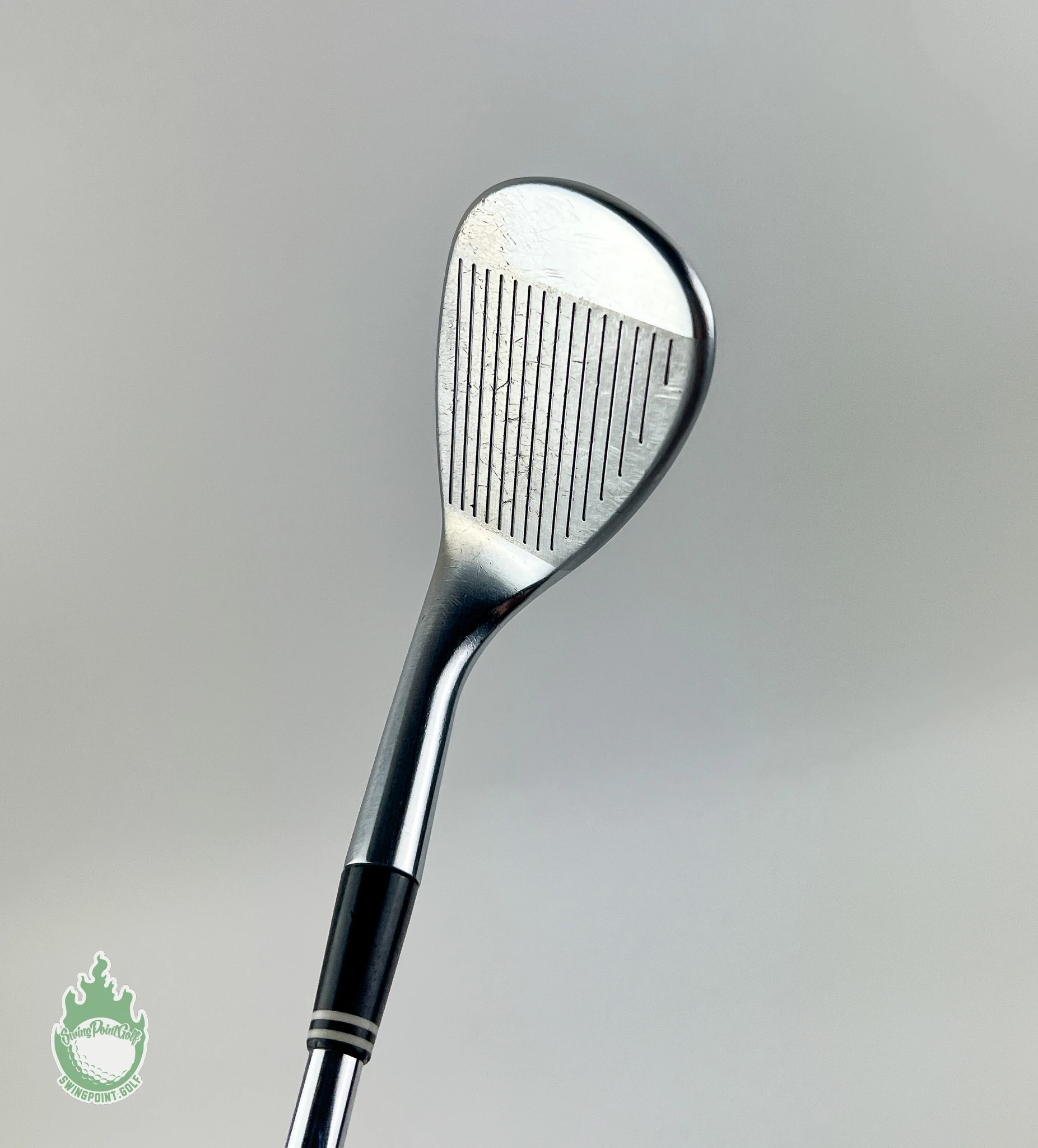 Cleveland CG15 Zip Grooves Satin Chrome Wedge 56*-14 Wedge Flex Steel Ping Grip - Image 7