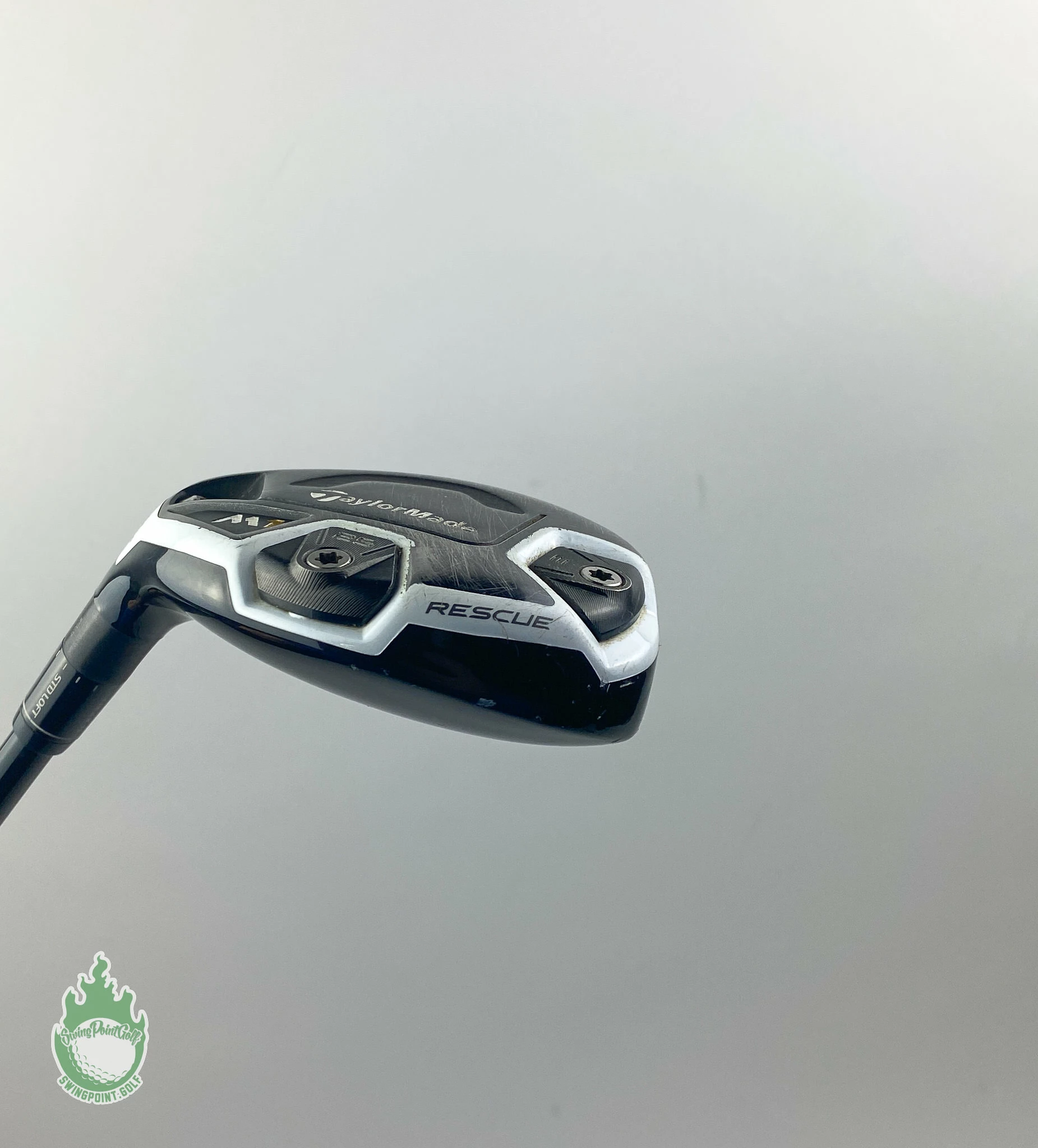 Used LH 2016 TaylorMade M1 Rescue 4 Hybrid 21* 80g Stiff Graphite Golf Club - Image 3