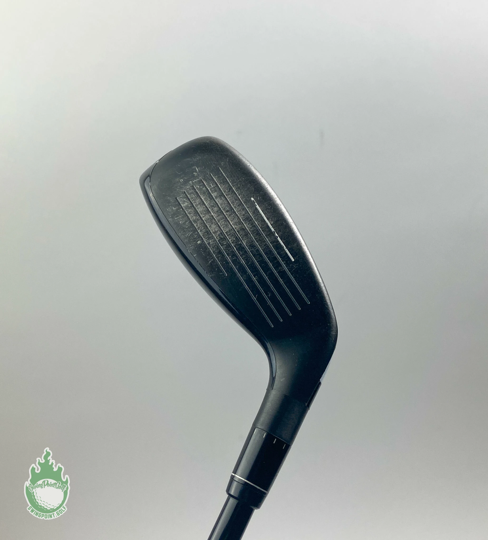 Used LH 2016 TaylorMade M1 Rescue 4 Hybrid 21* 80g Stiff Graphite Golf Club - Image 5