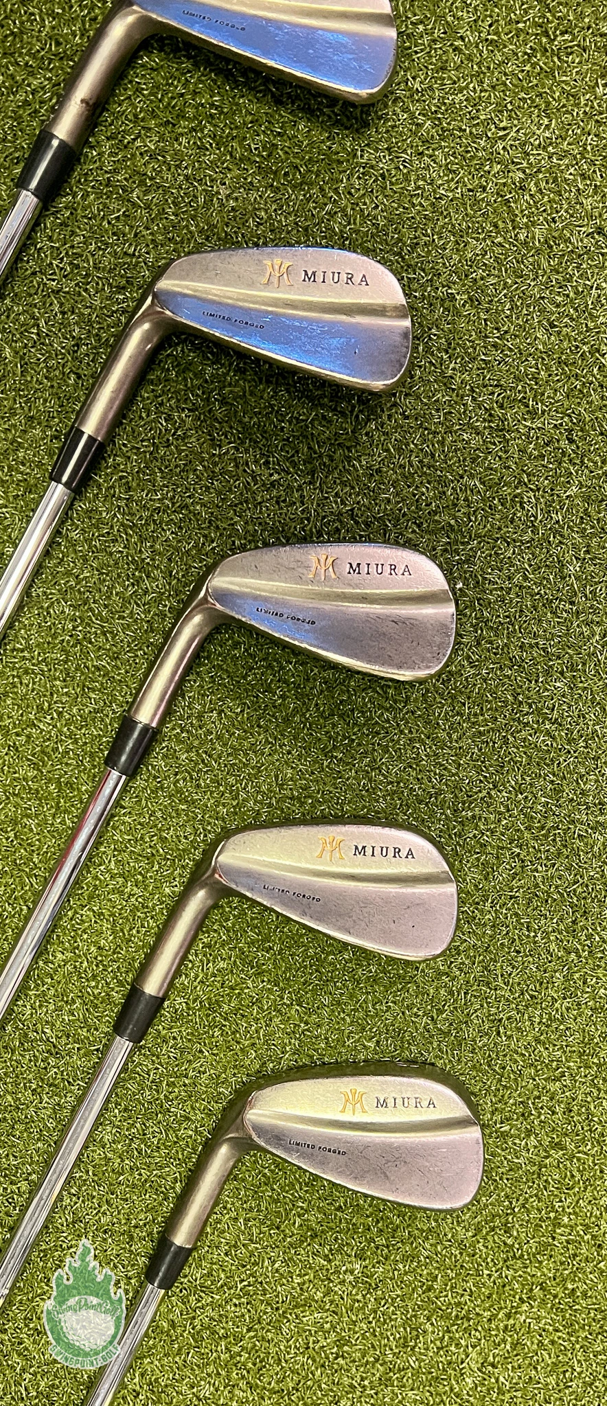 Used LH Miura Genuine Limited Forged Irons 4-PW DG X100 X-Stiff Steel Golf Set - Image 8