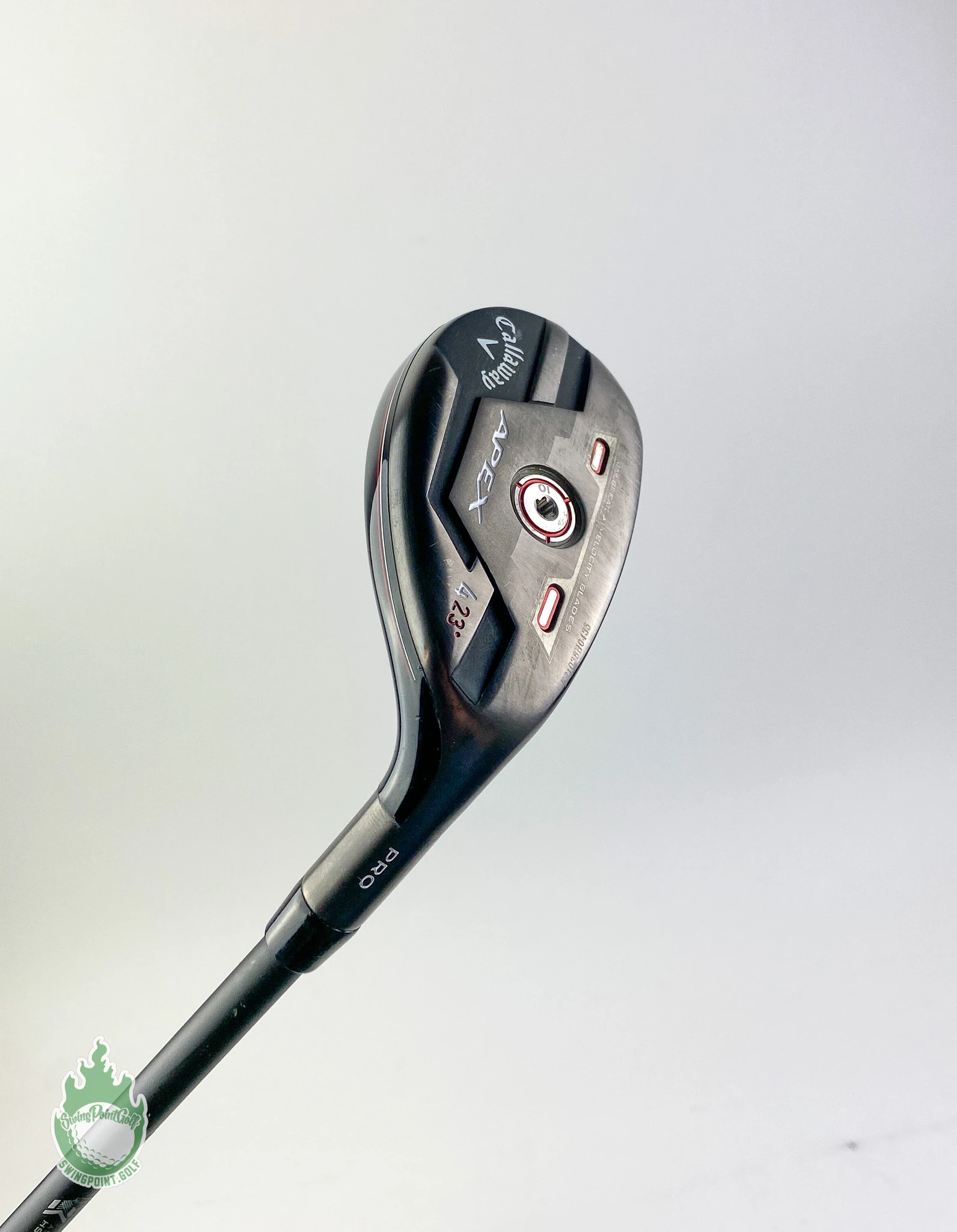 Used RH 2021 Callaway APEX Pro 4 Hybrid 23* MMT 70g Regular Graphite Golf Club