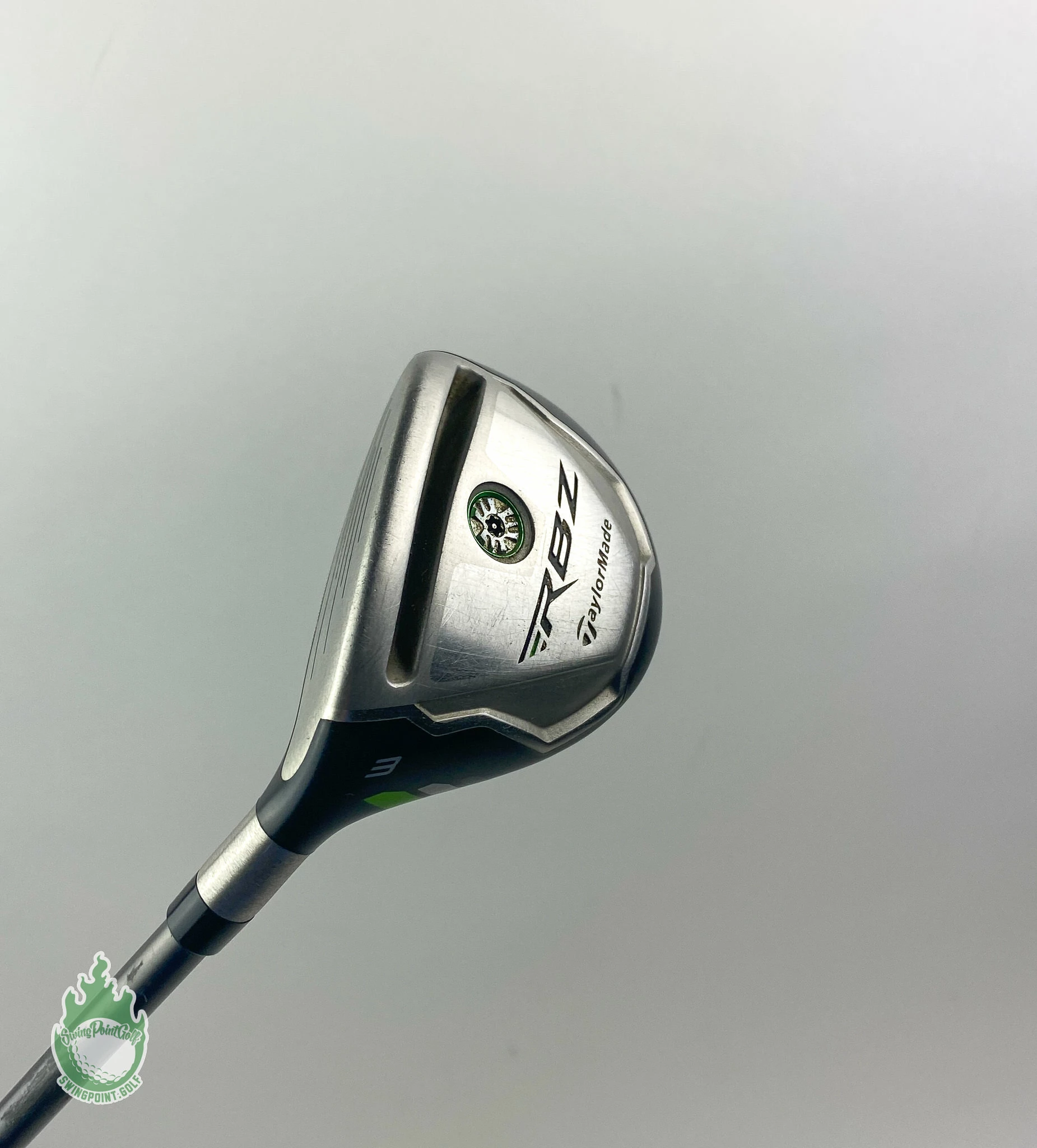 Used LH TaylorMade RBZ Black 3 Rescue Hybrid 19* 65g Stiff Graphite Golf Club