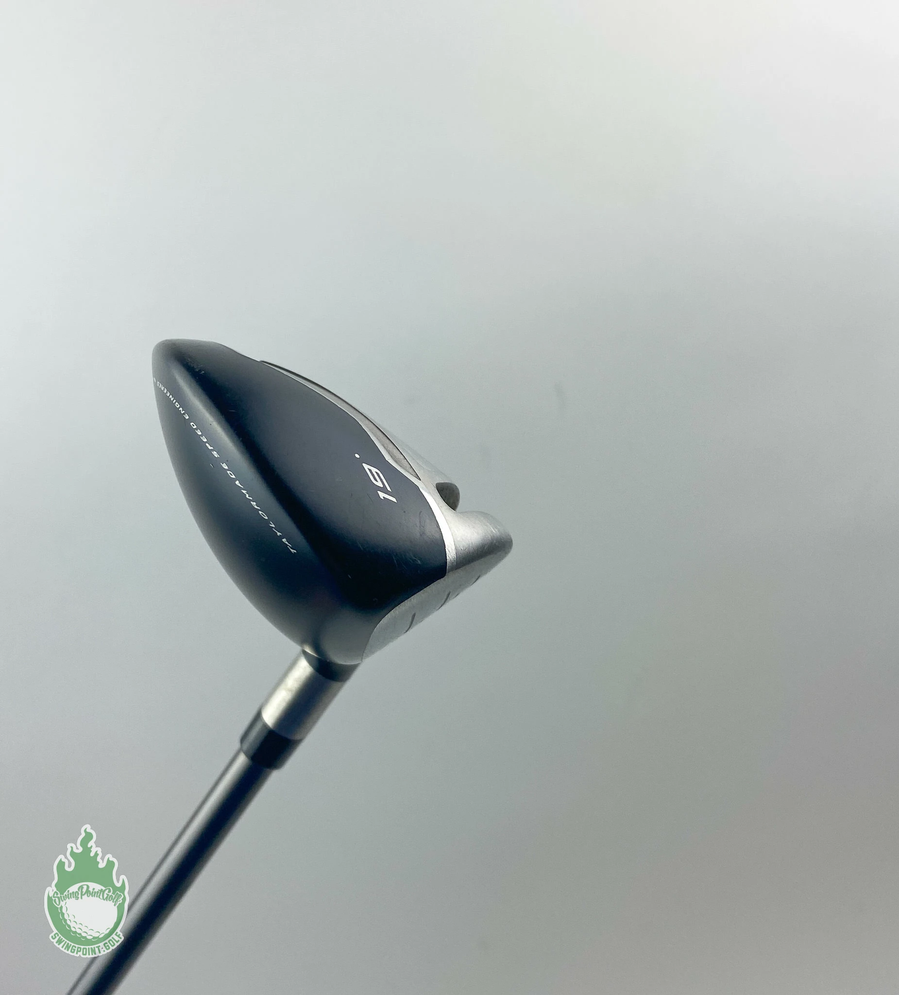 Used LH TaylorMade RBZ Black 3 Rescue Hybrid 19* 65g Stiff Graphite Golf Club - Image 6