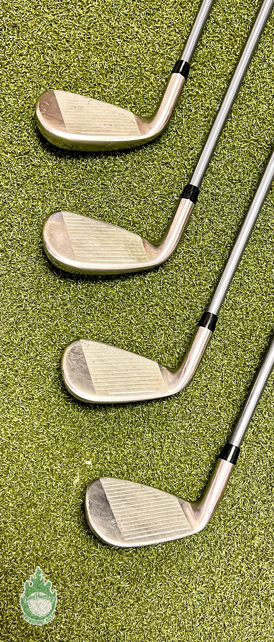 Used Right Handed Cobra Max Iron Set 7-9,GW Graphite 56g Lite Flex Golf Club - Image 4