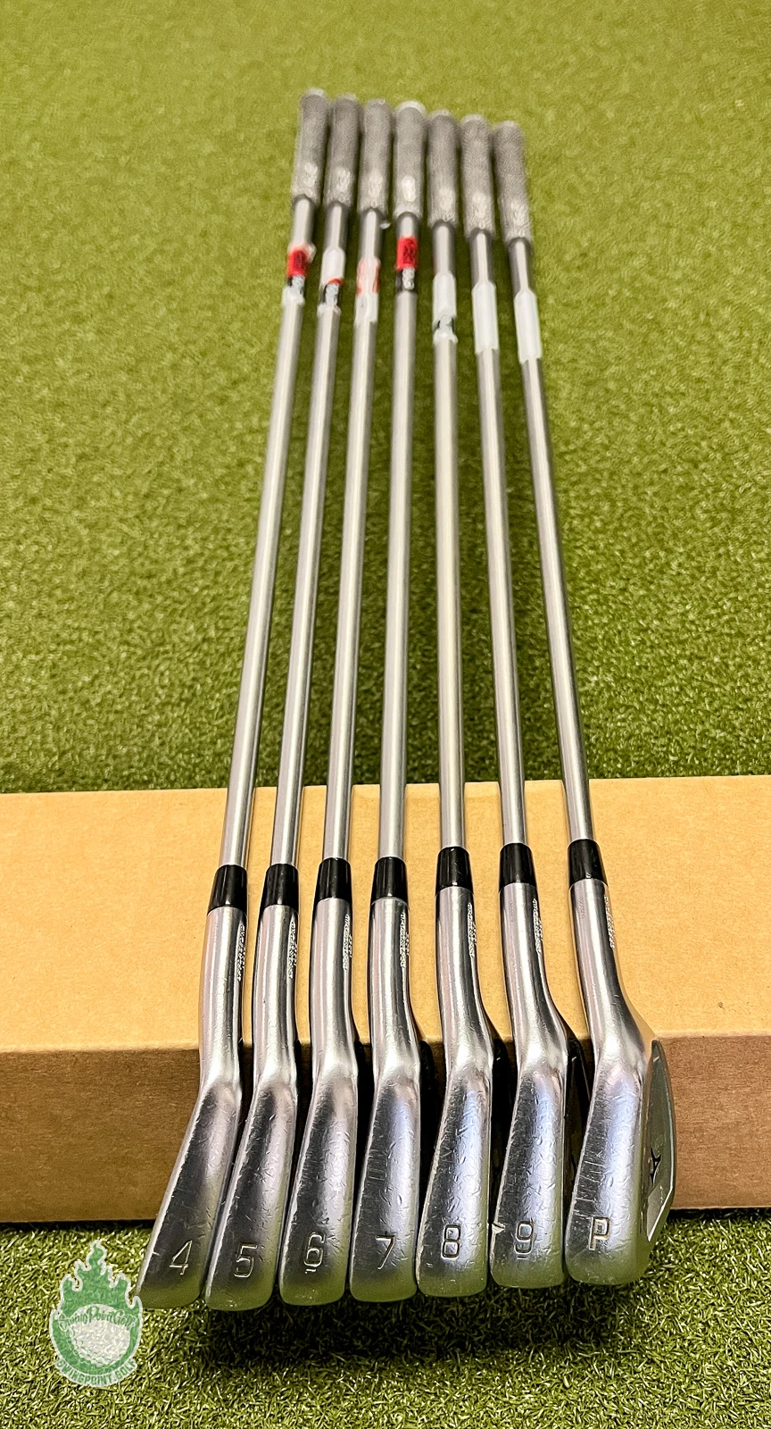 Used RH Mizuno JPX 921 Tour Irons 4-PW C-Taper 130g X-Stiff Flex Steel Golf Set - Image 3