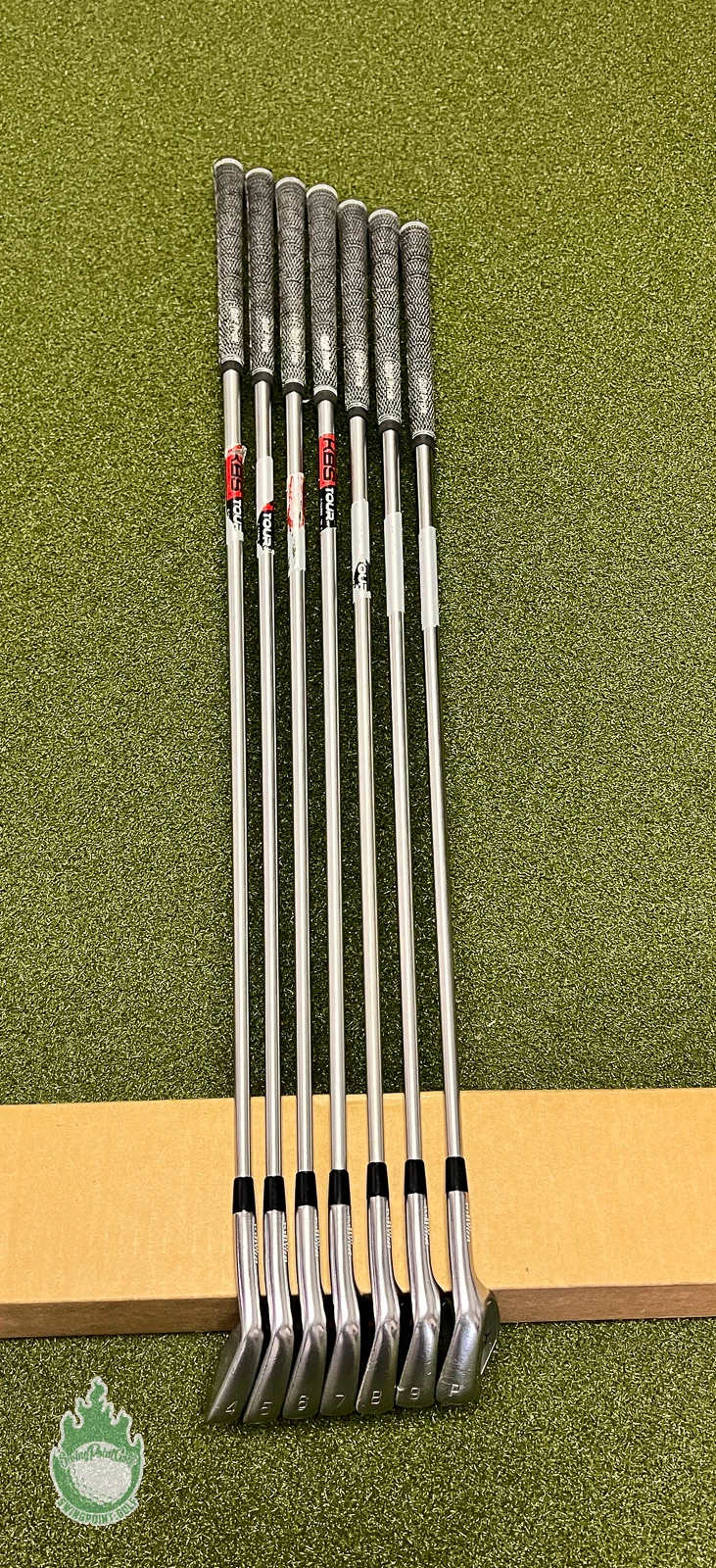 Used RH Mizuno JPX 921 Tour Irons 4-PW C-Taper 130g X-Stiff Flex Steel Golf Set - Image 4